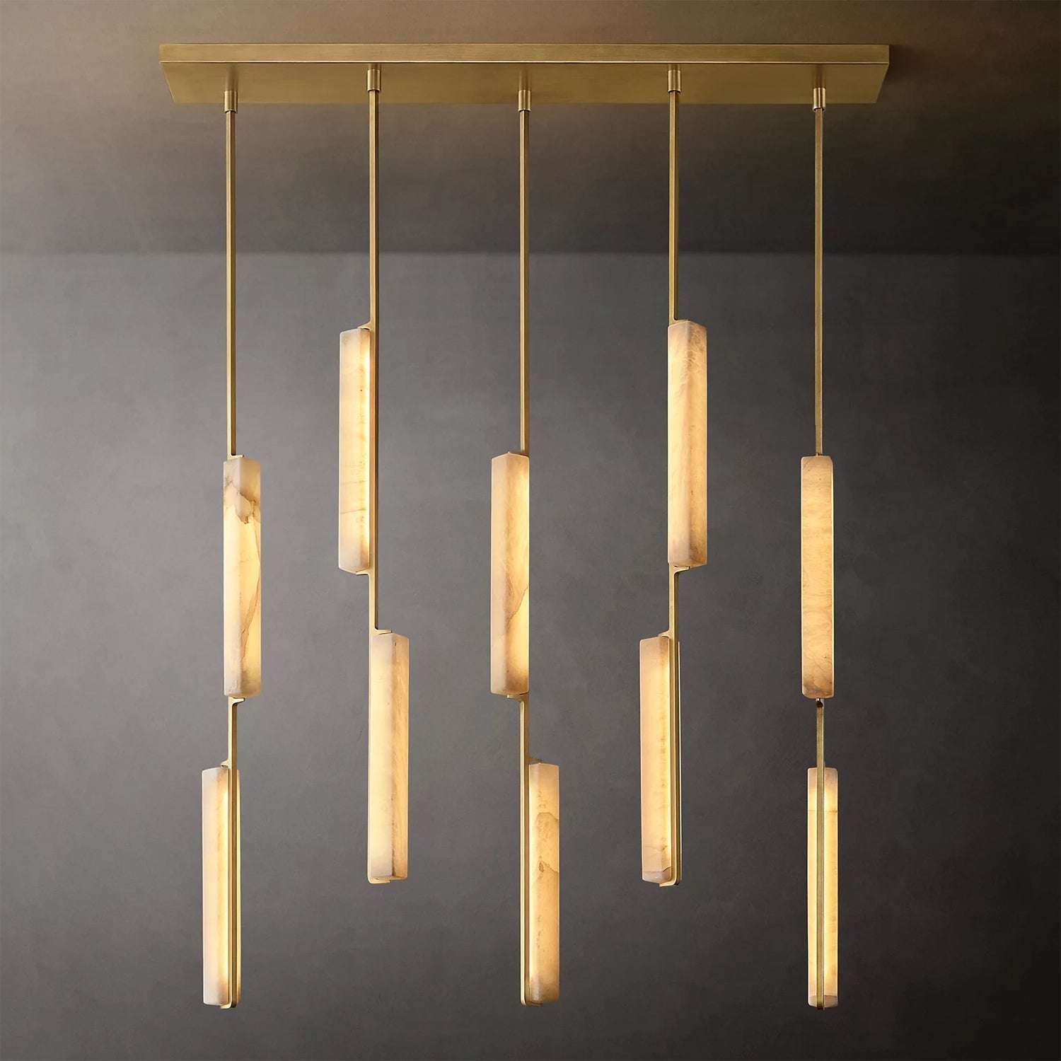 未上传 Audubon Alabaster Linear Chandelier