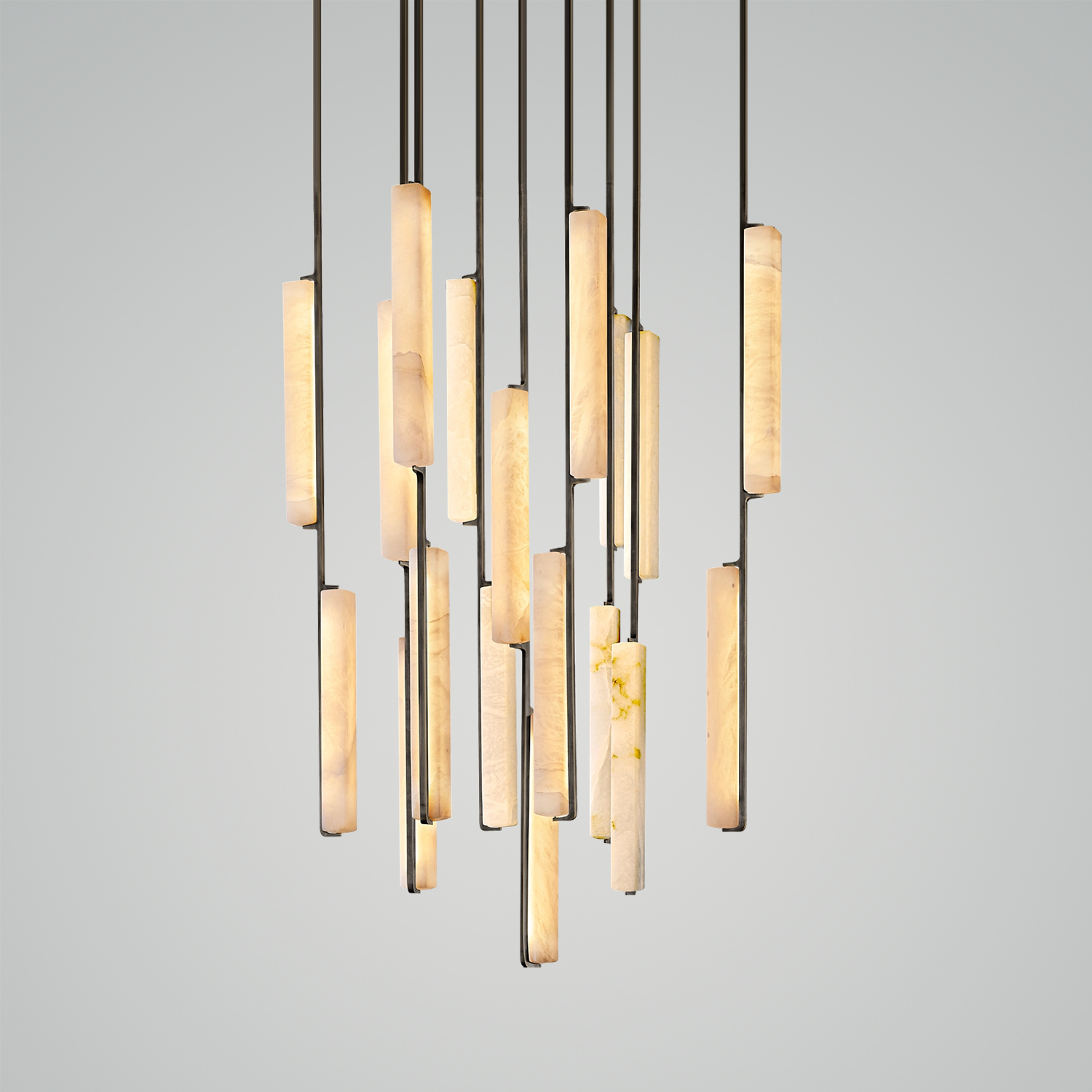 未上传 Audubon Alabaster Round Chandelier