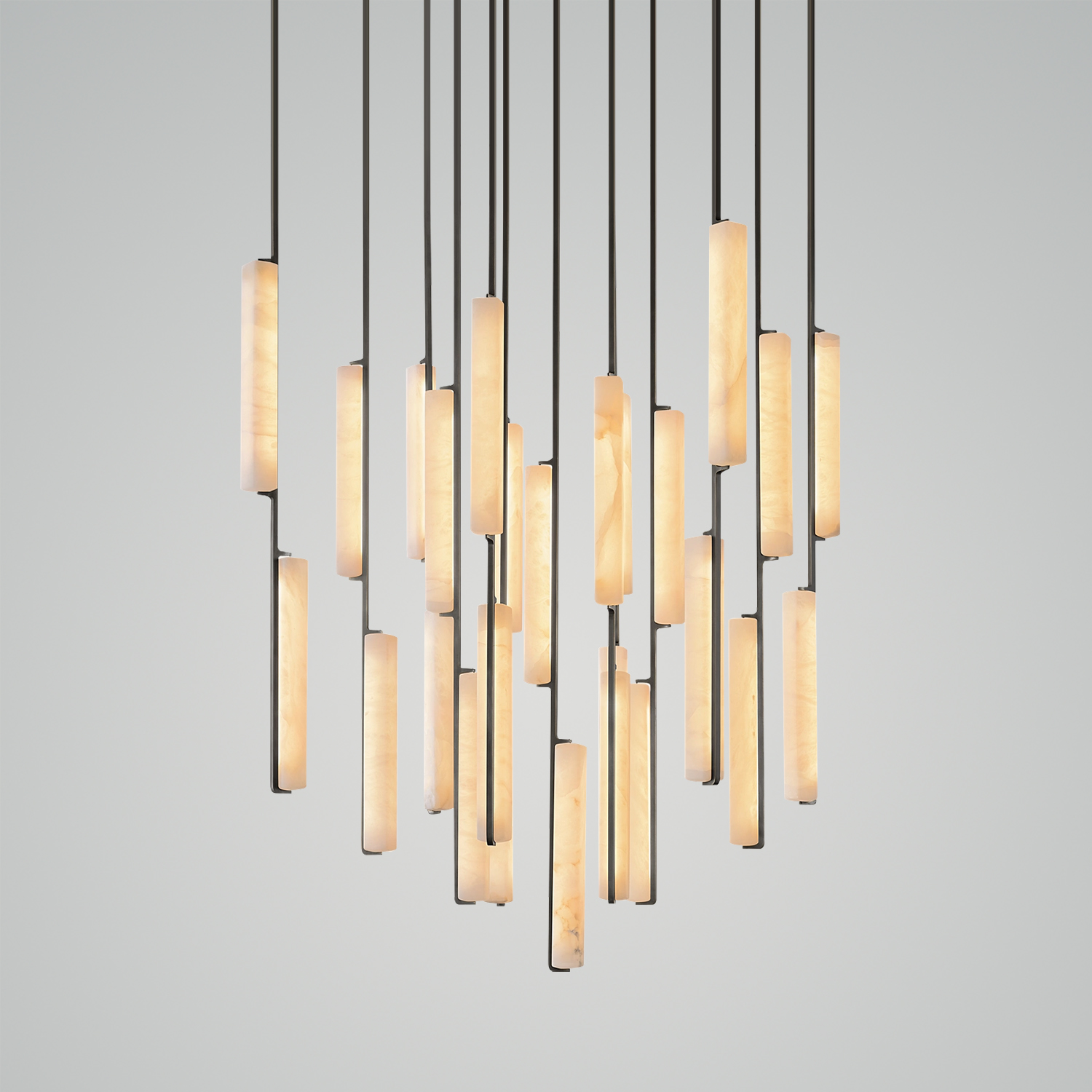 未上传 Audubon Alabaster Round Chandelier