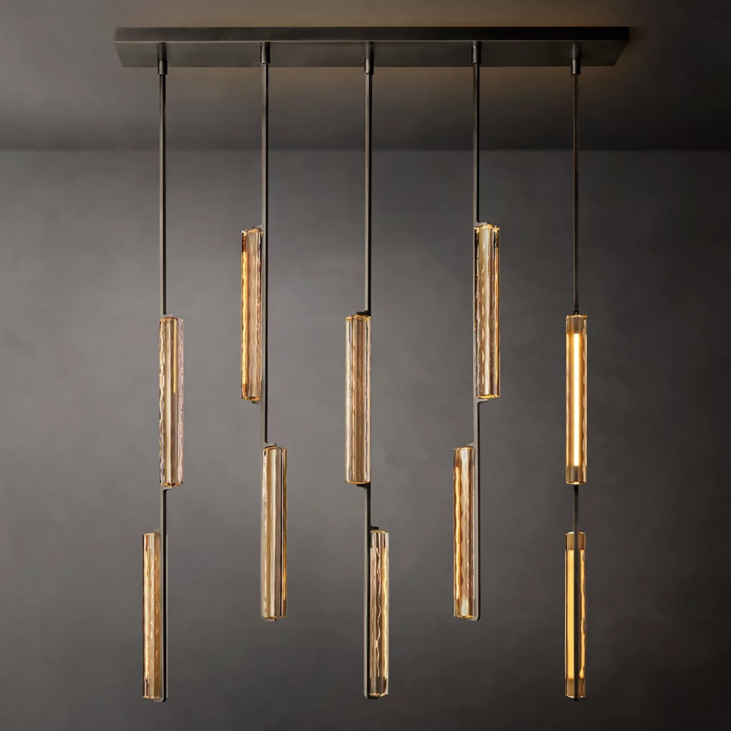 未上传 Audubon Crystal Linear Chandelier