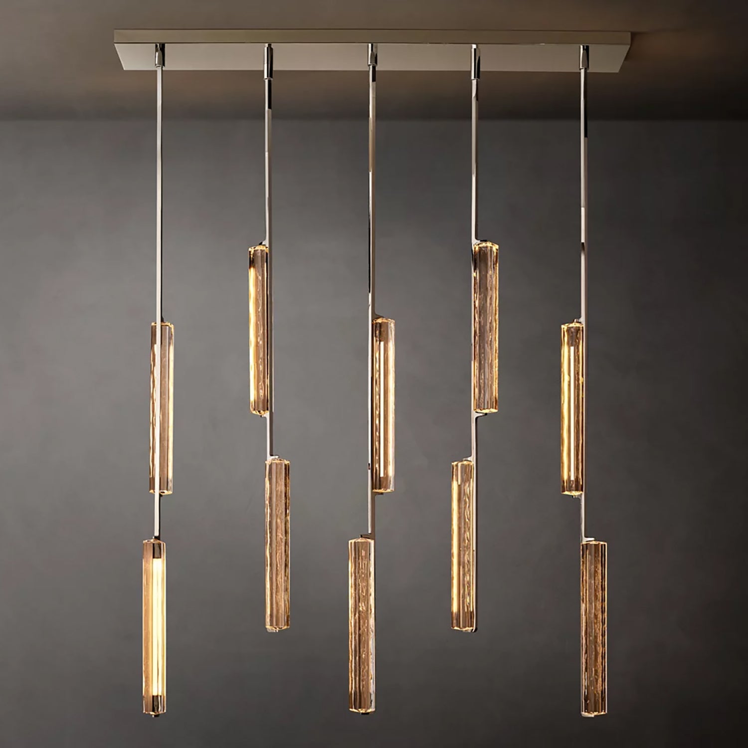 未上传 Audubon Crystal Linear Chandelier