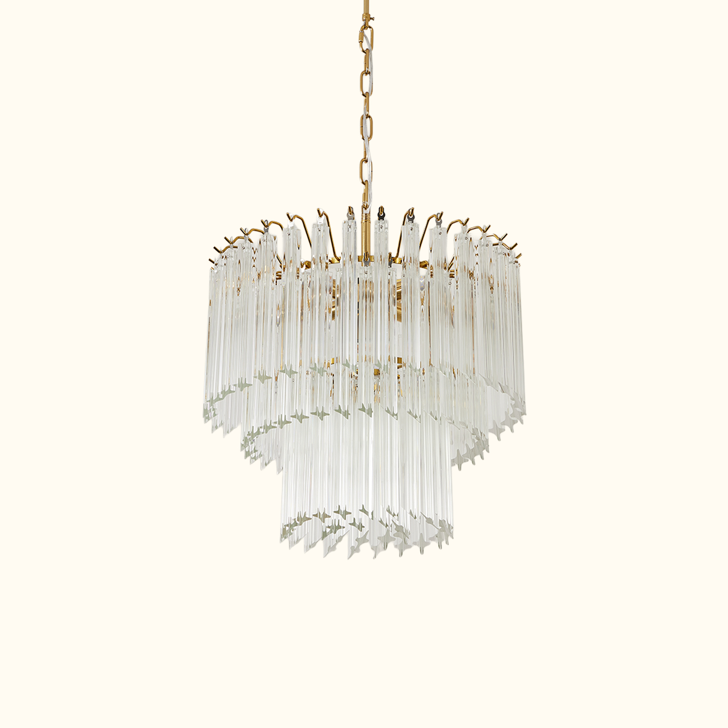 Aurelia Clear Glass Cascade Chandelier