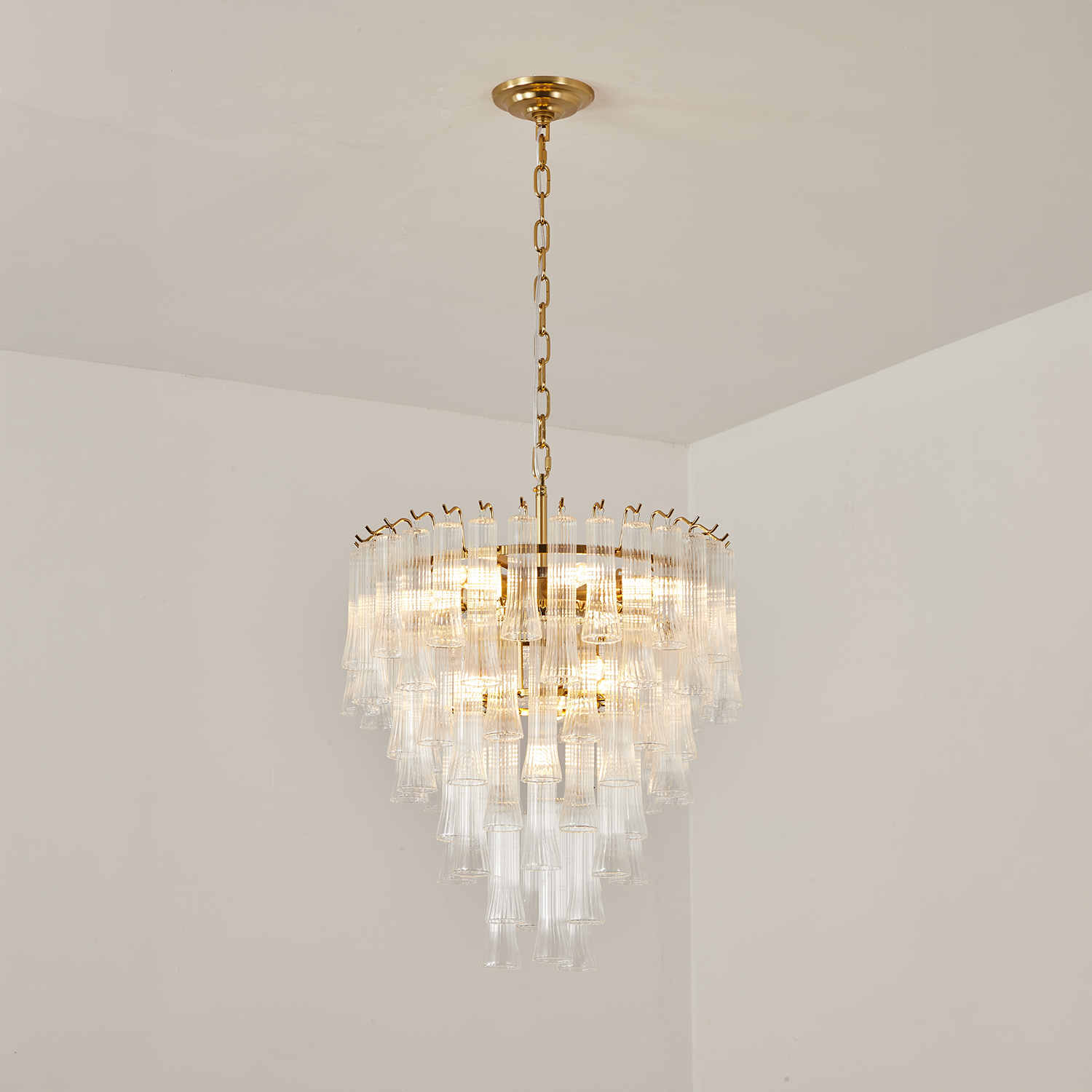 Aurelia-Ribbed-Glass-Cascade-Chandelier
