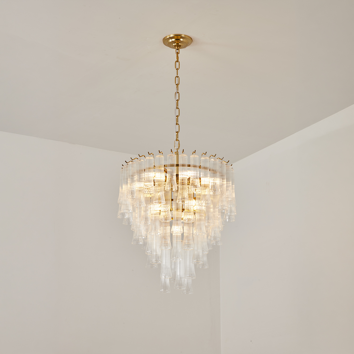 Aurelia-Ribbed-Glass-Cascade-Chandelier