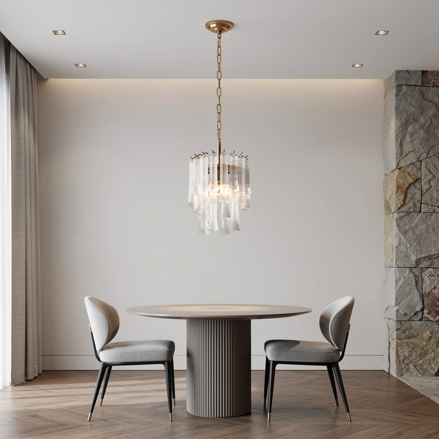 Aurelia-Ribbed-Glass-Cascade-Chandelier