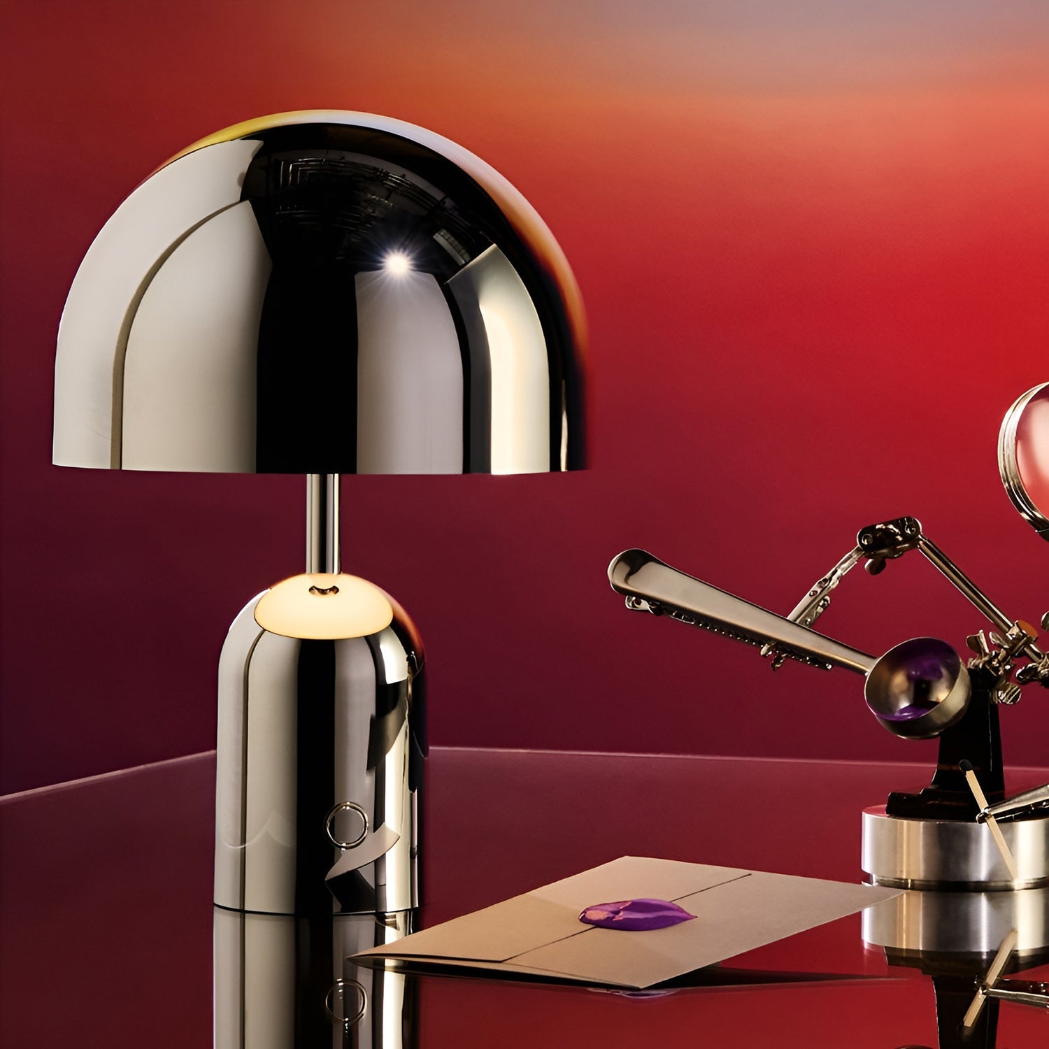 Bell Portable Fluro LED Table Lamp