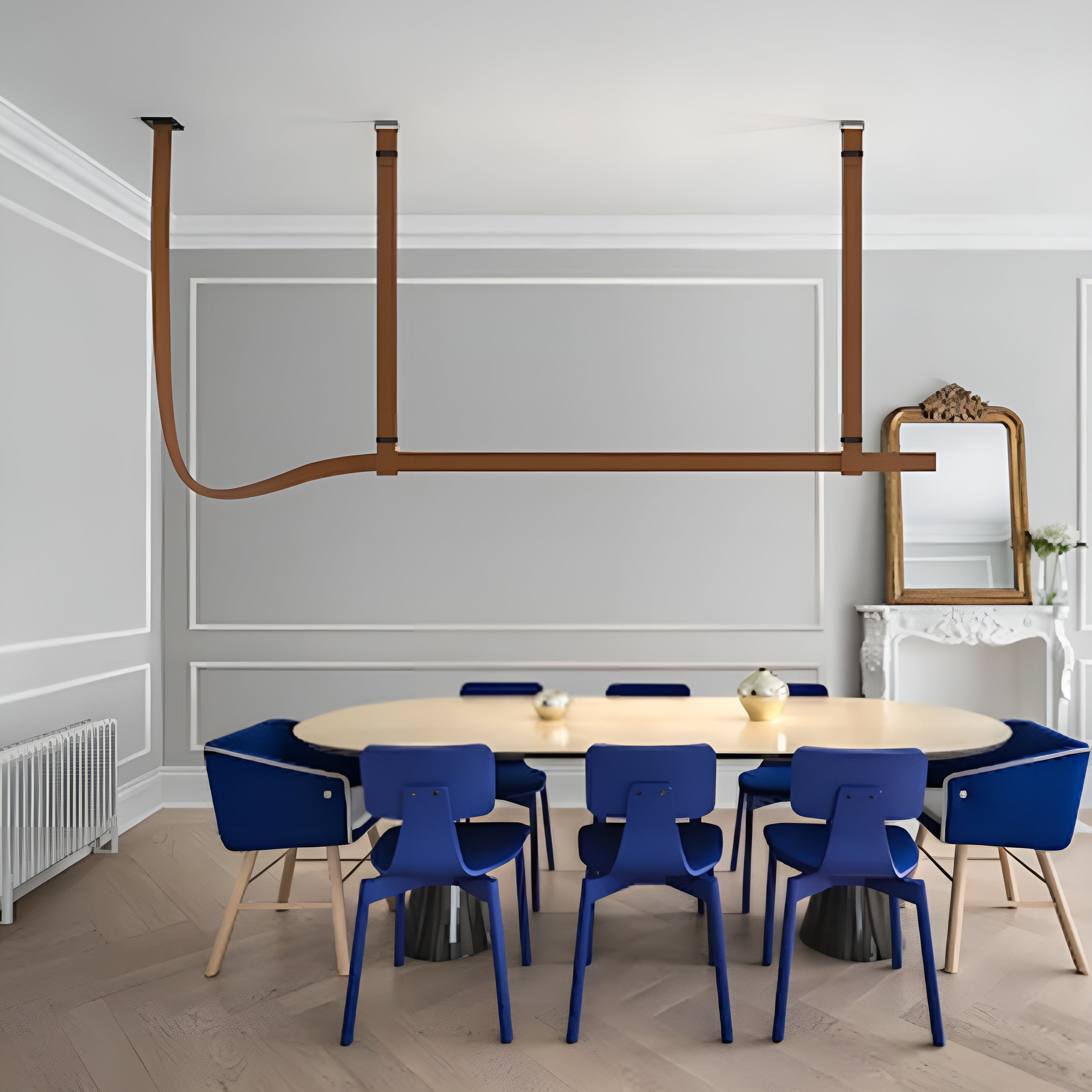 Belt Suspension Pendant Light