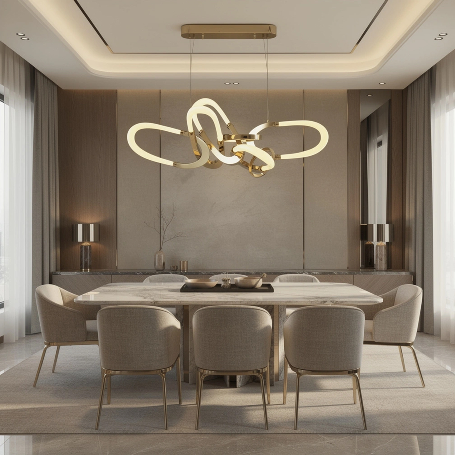 Bouchon Chandelier