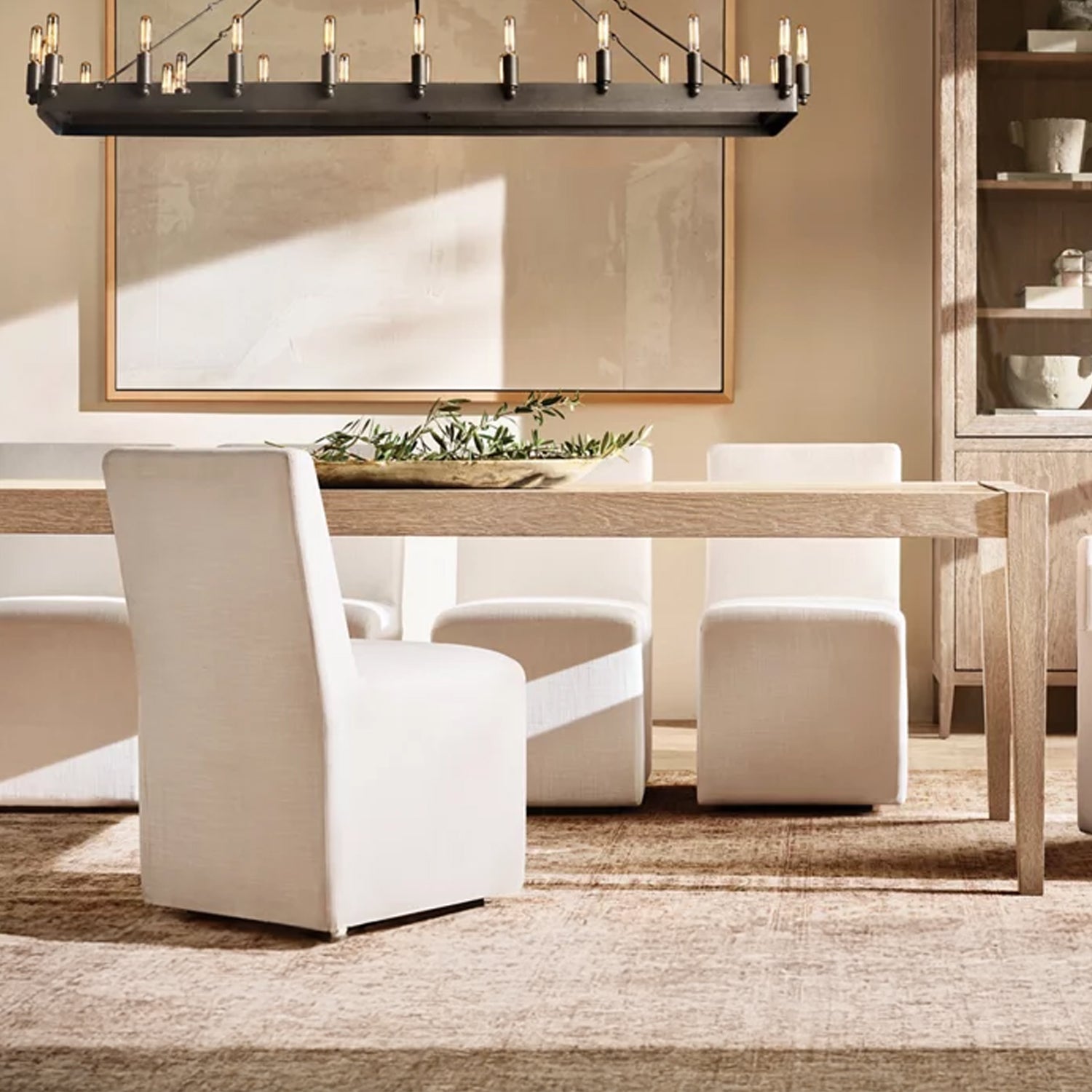 Camino Vintage Filament Rectangular Chandelier