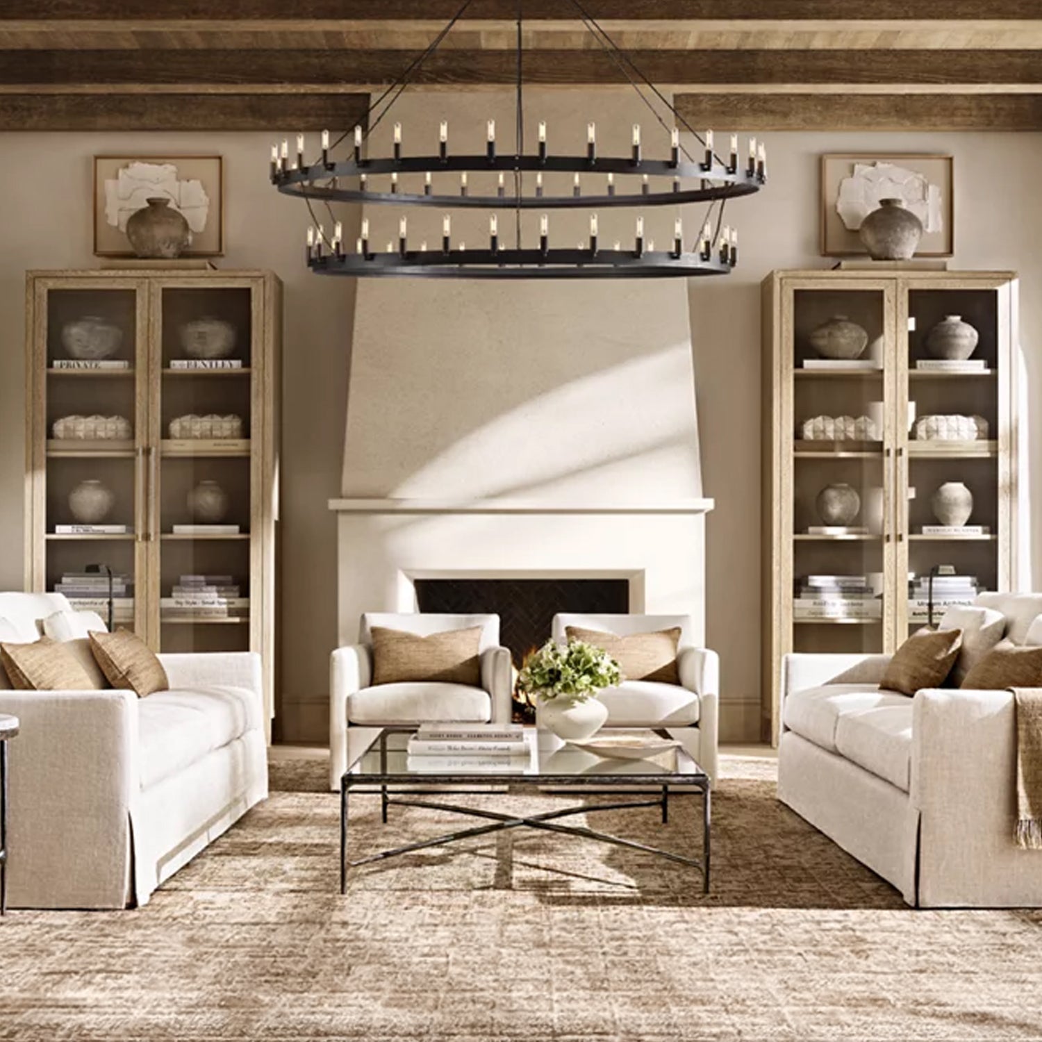 Camino Vintage Filament Two-Tier Chandelier