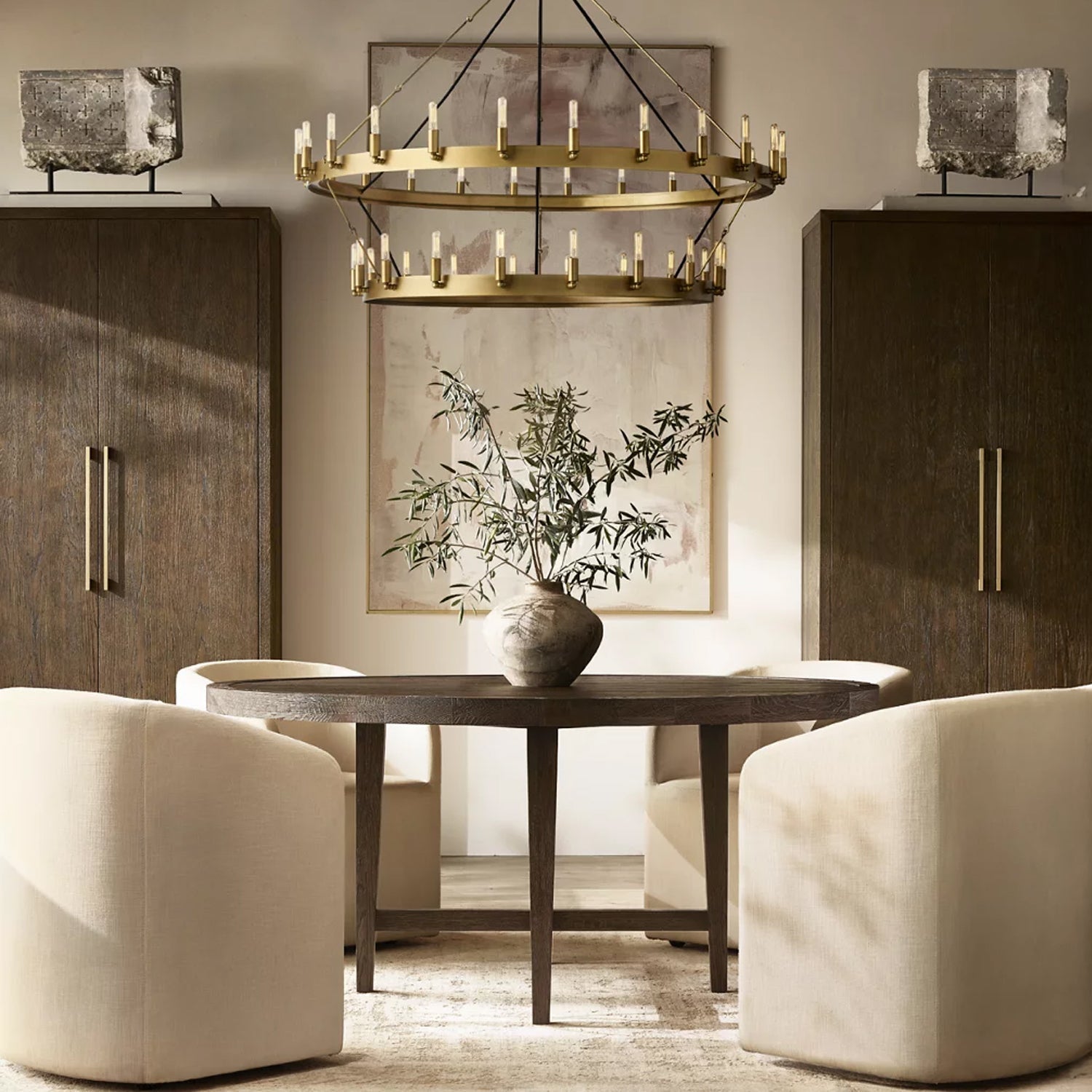 Camino Vintage Filament Two-Tier Chandelier