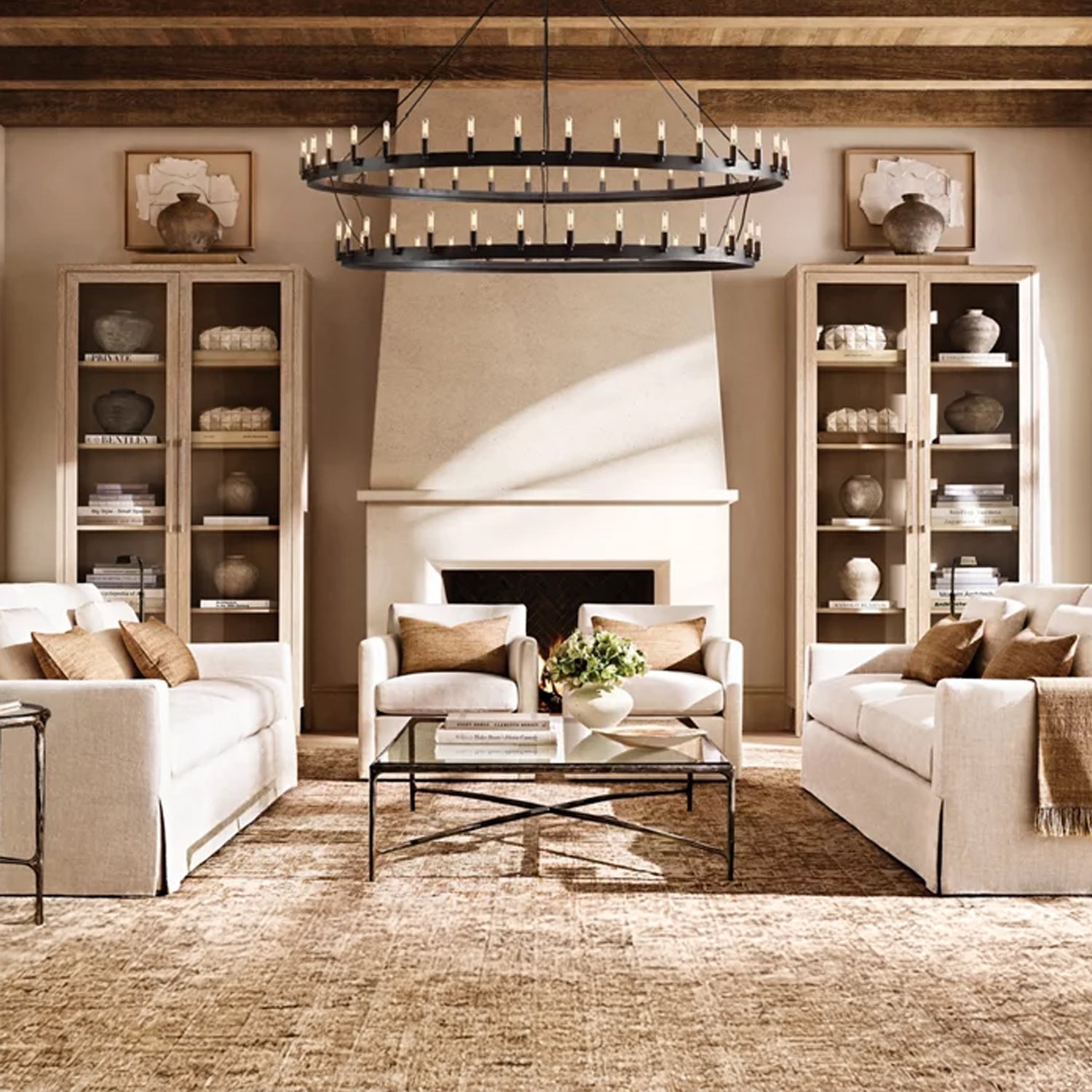 Camino Vintage Filament Two-Tier Chandelier