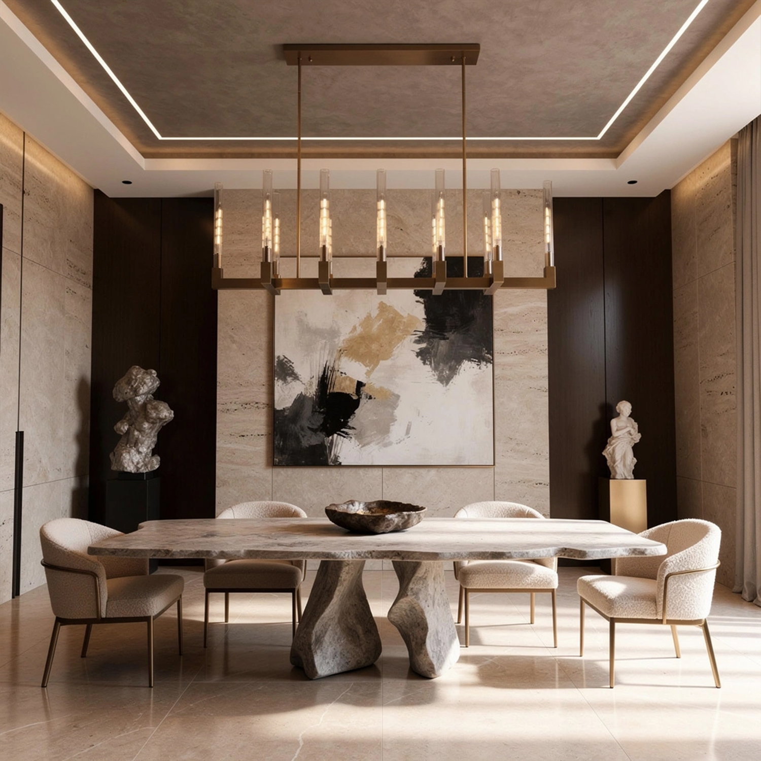 Cannele Linear Chandelier