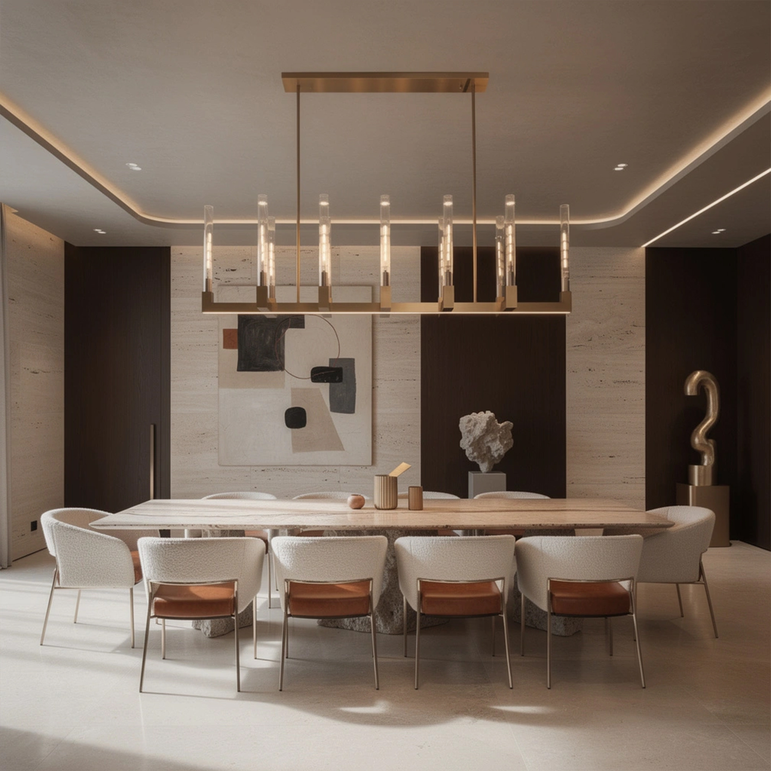 Cannele Linear Chandelier