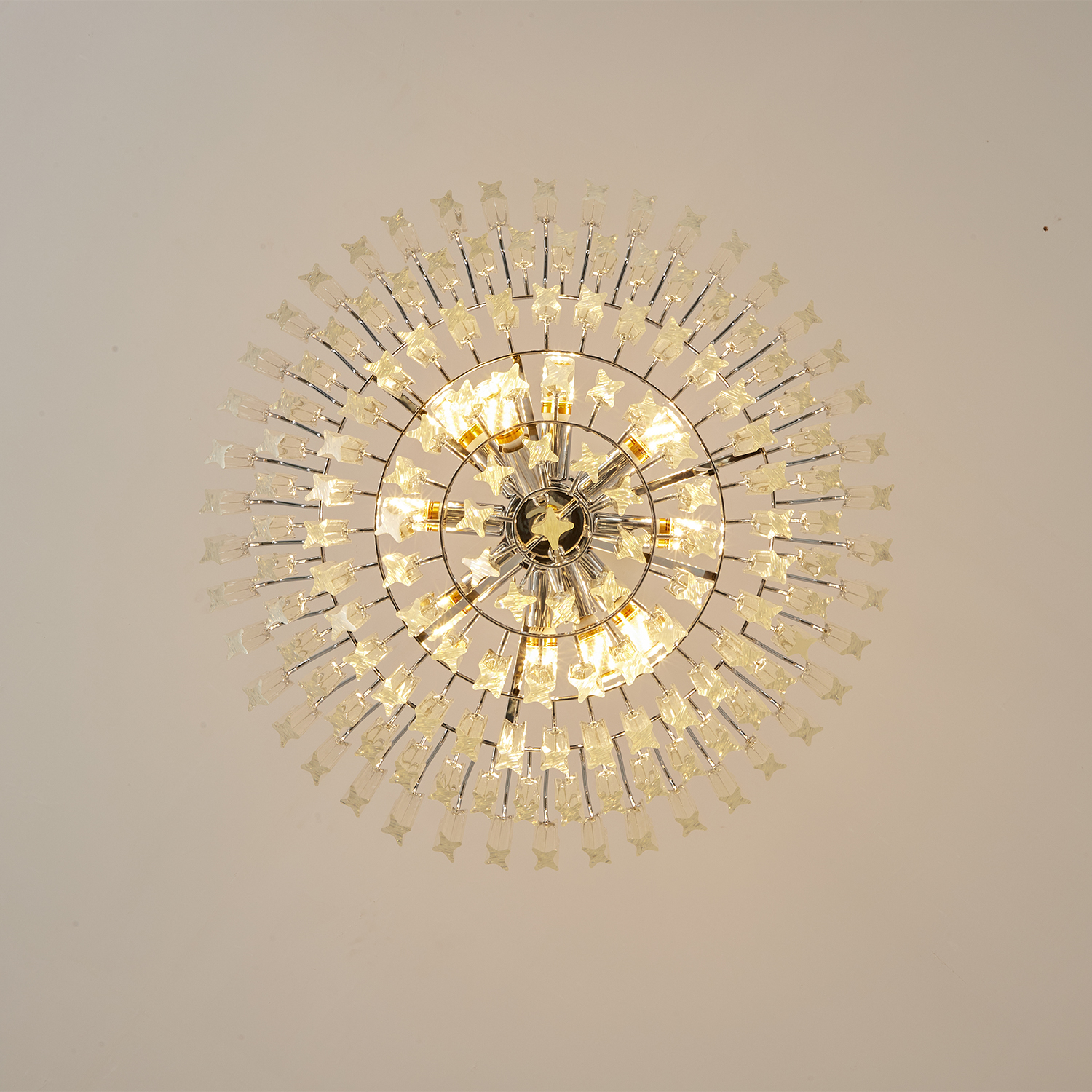 Cascade Crystal Glass Waterfall Chandelier
