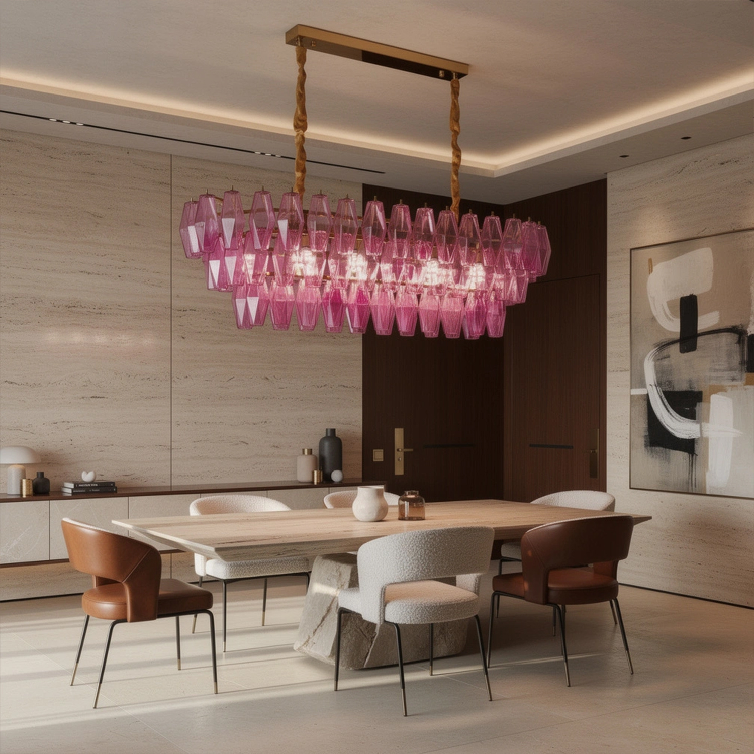 Chiara Linear Chandelier39.4"