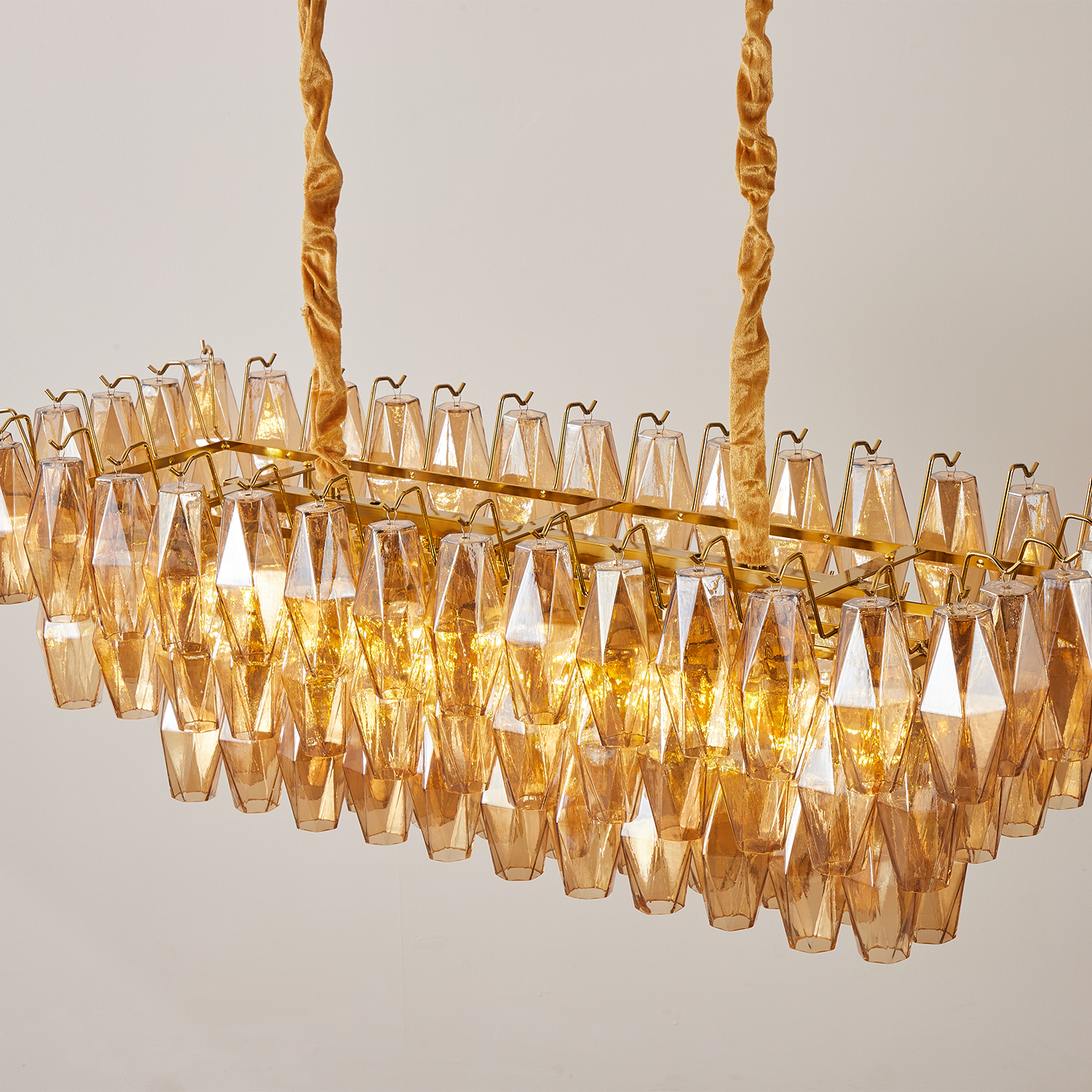 Chiara Rectangular Chandelier39.4”