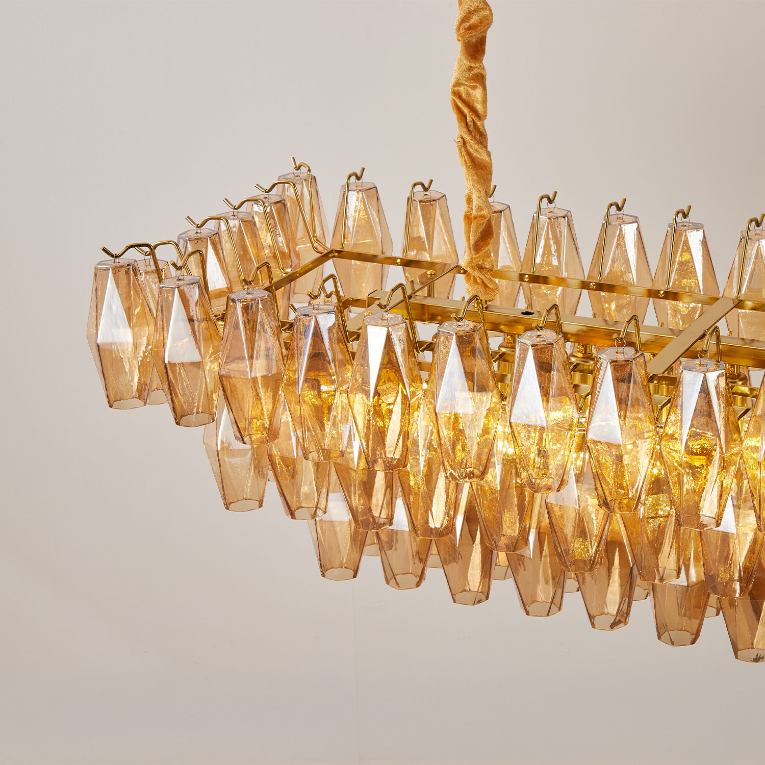 Chiara Rectangular Chandelier39.4”