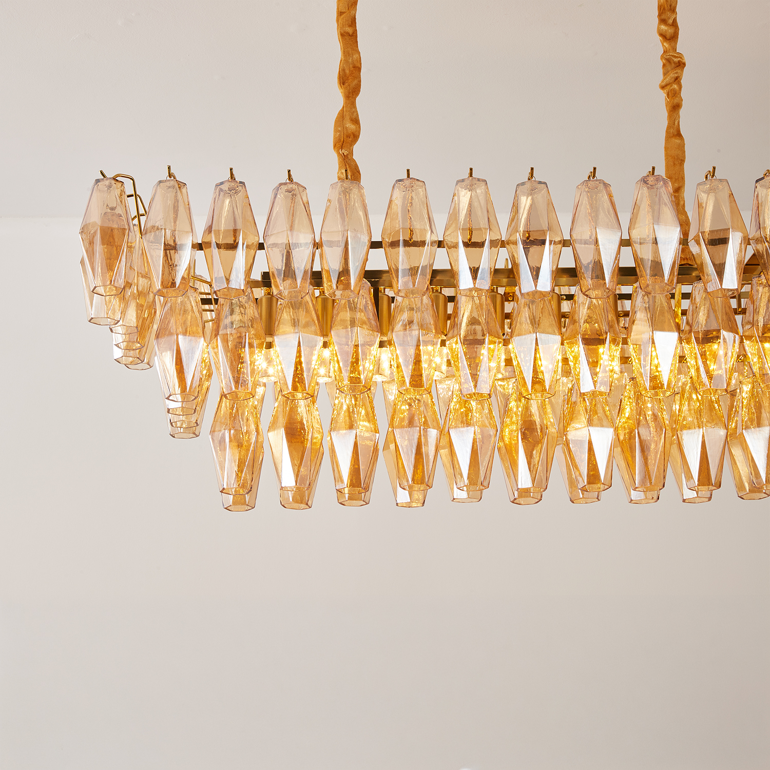 Chiara Rectangular Chandelier39.4”