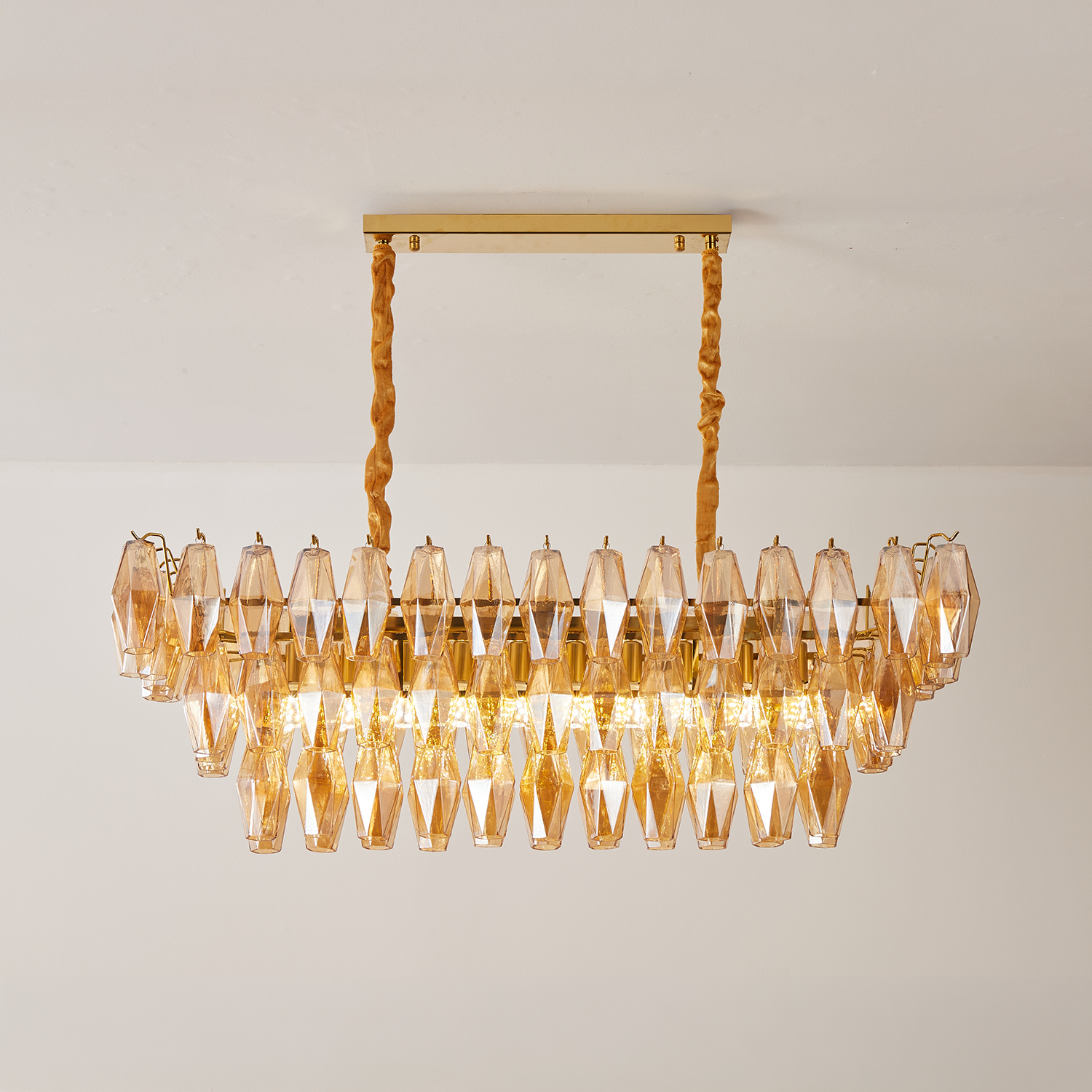 Chiara Rectangular Chandelier39.4”