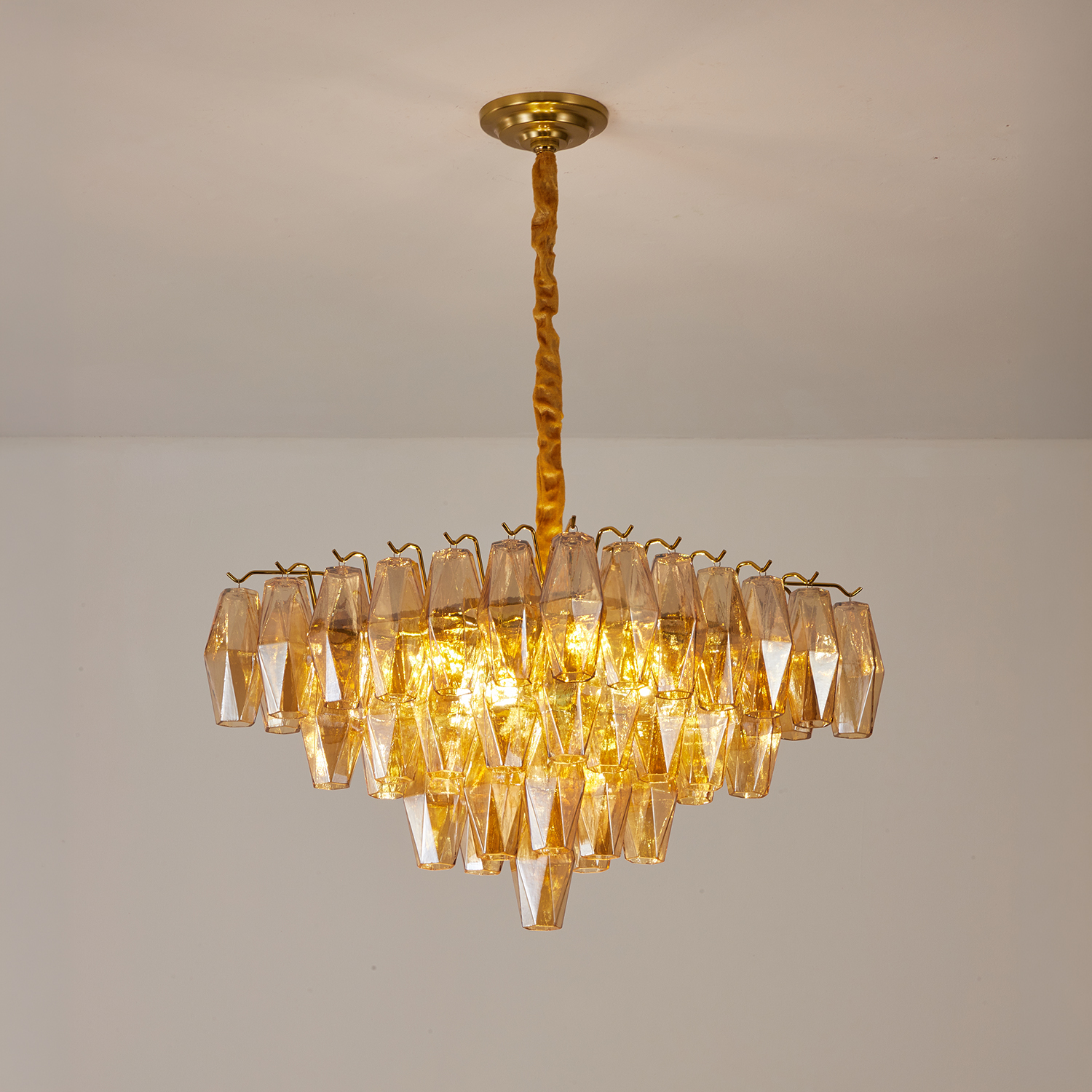 Chiara Square Chandelier19.7"