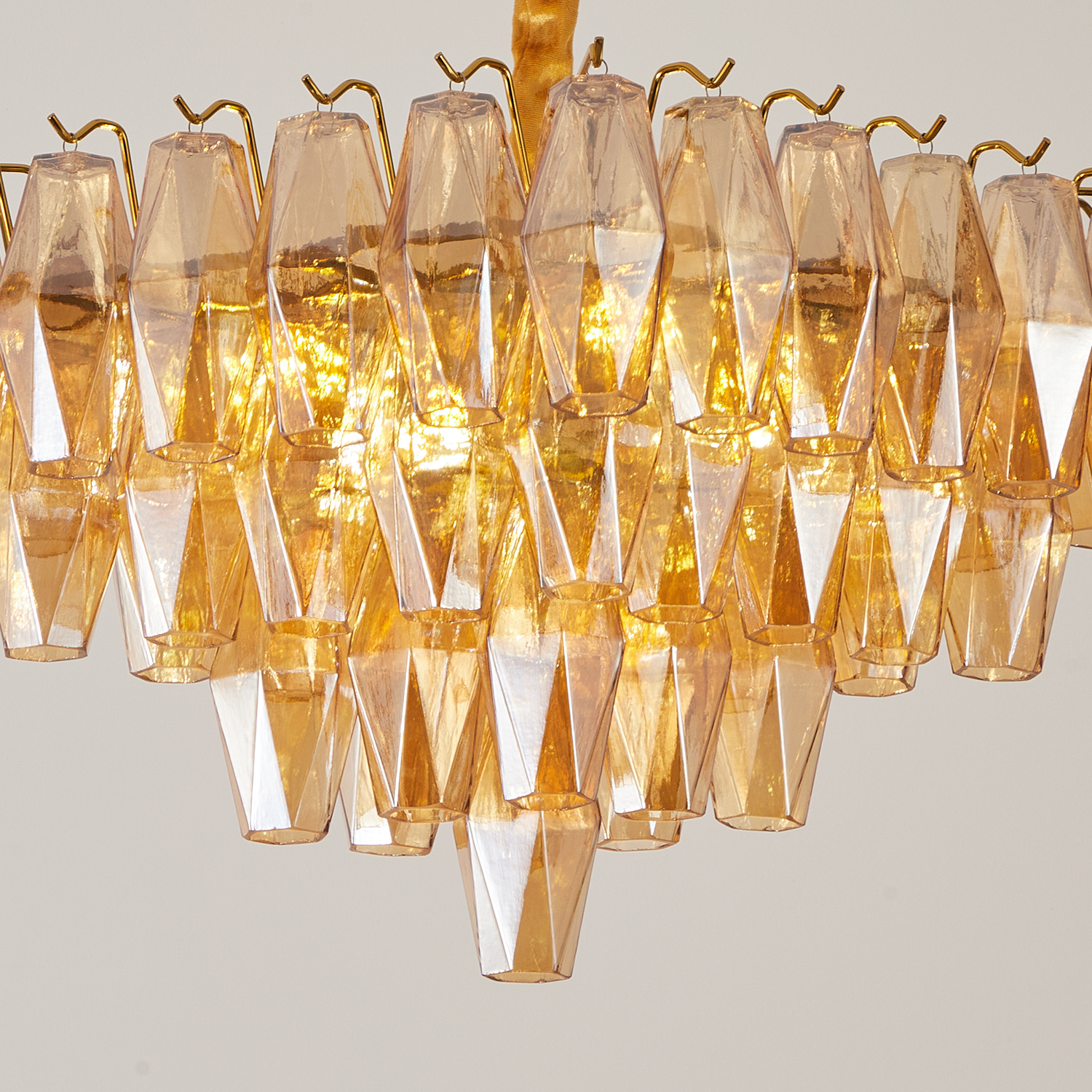 Chiara Square Chandelier19.7"
