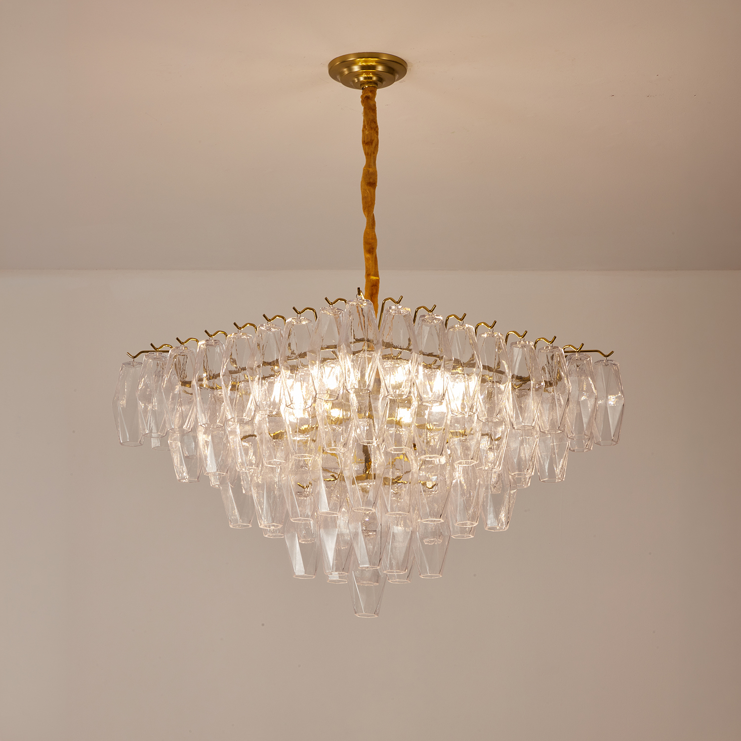 Chiara Square Chandelier23.6"