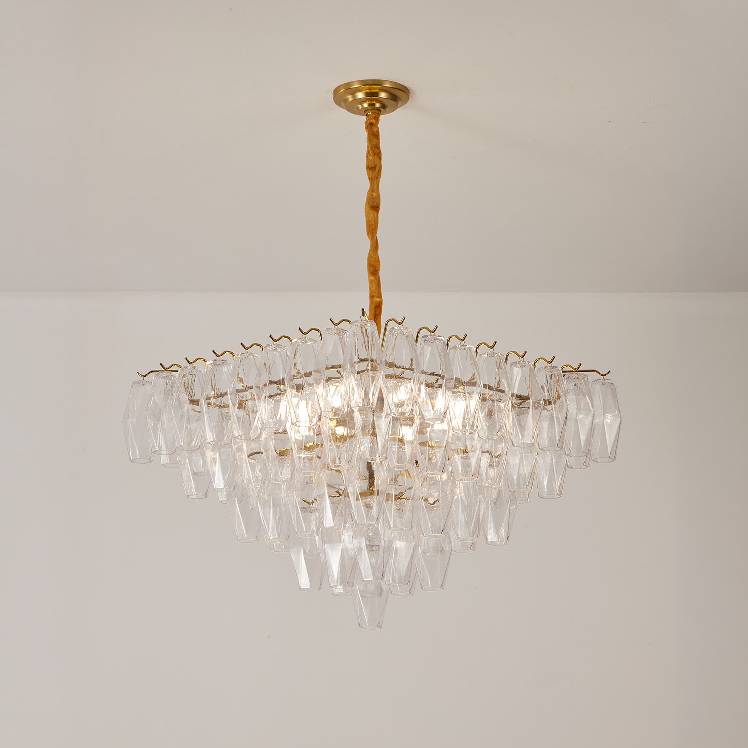 Chiara Square Chandelier23.6"