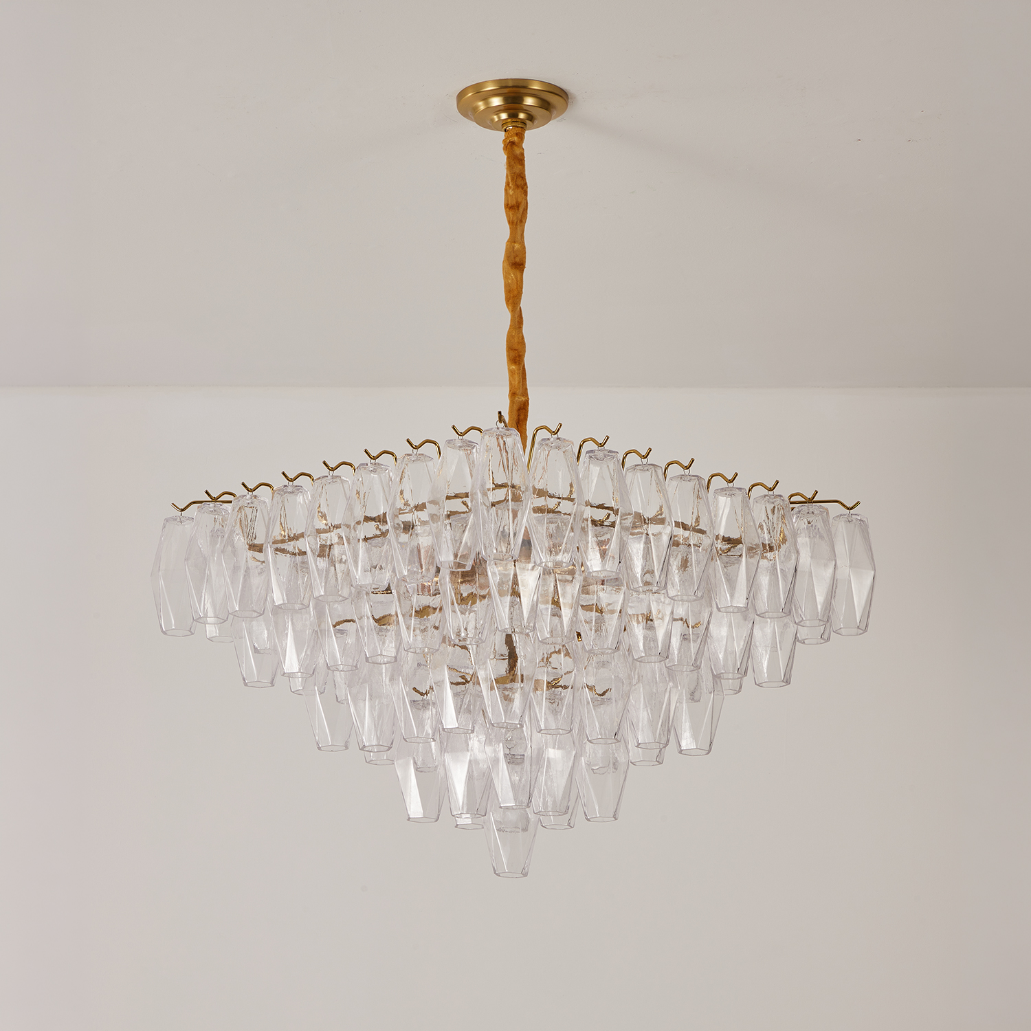Chiara Square Chandelier23.6"