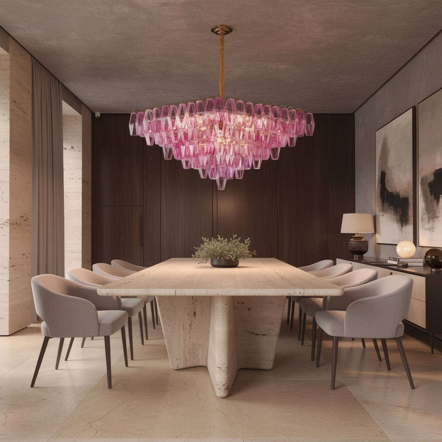 Chiara Square Chandelier31.5