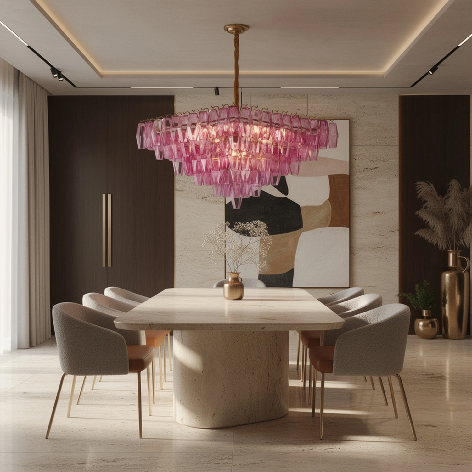 Chiara Square Chandelier31.5
