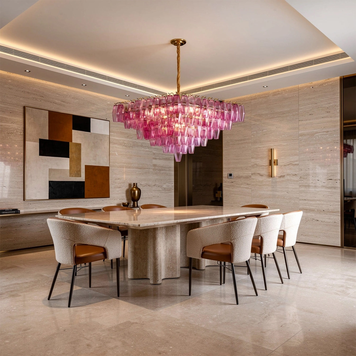 Chiara Square Chandelier31.5