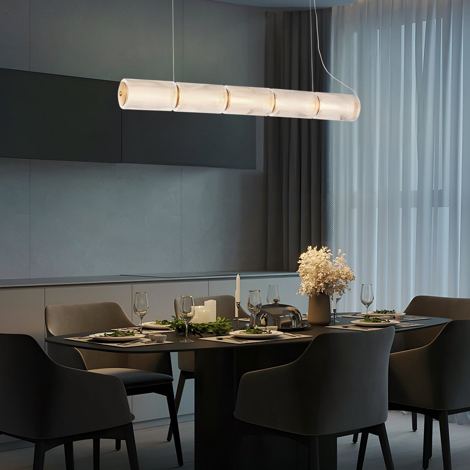 Column Horizontal Pendant Light