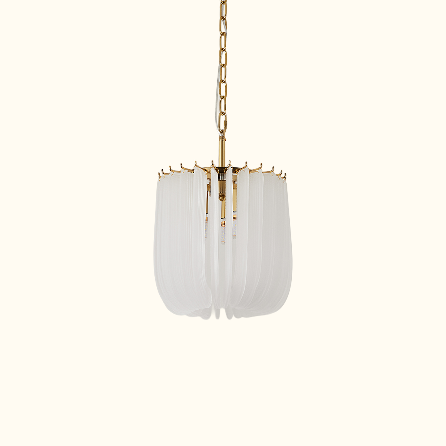 Contemporary Murano Style Glass Chandelier