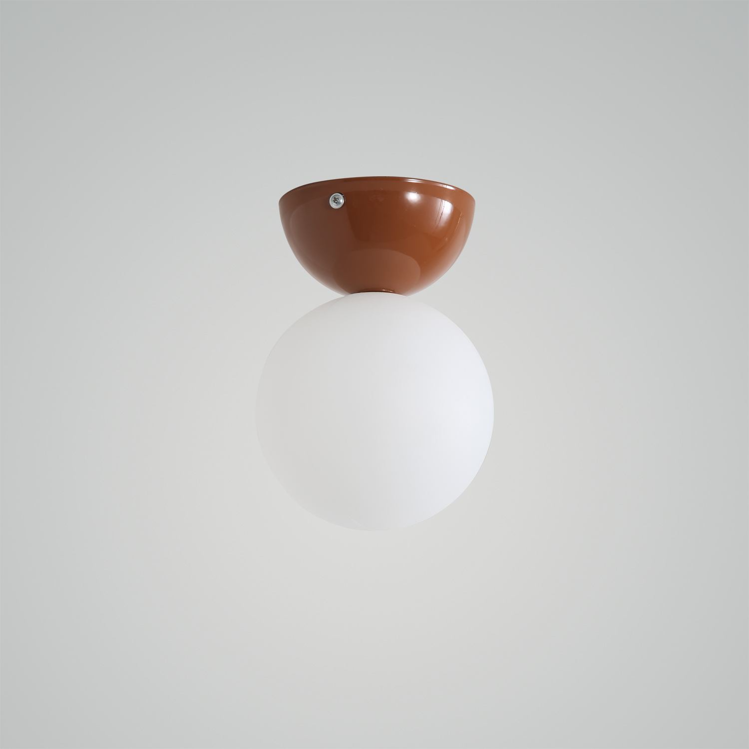 Cream Ball Ceiling Light
