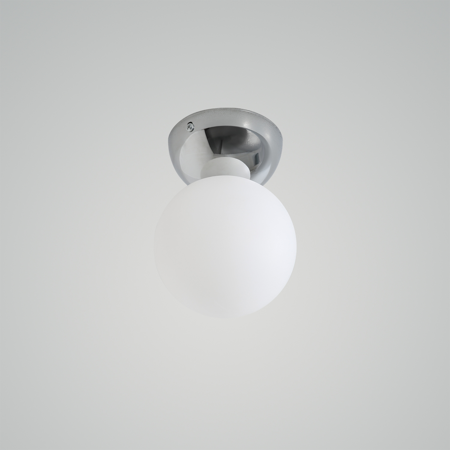 Cream Ball Ceiling Light