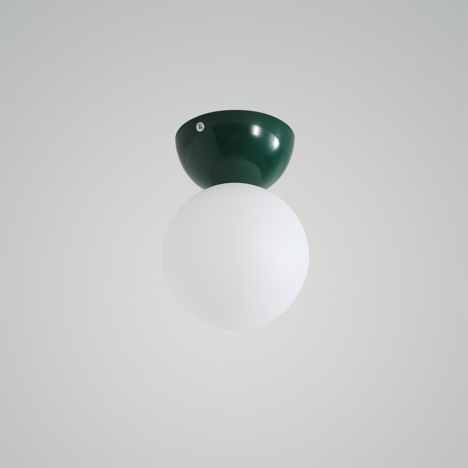 Cream Ball Ceiling Light