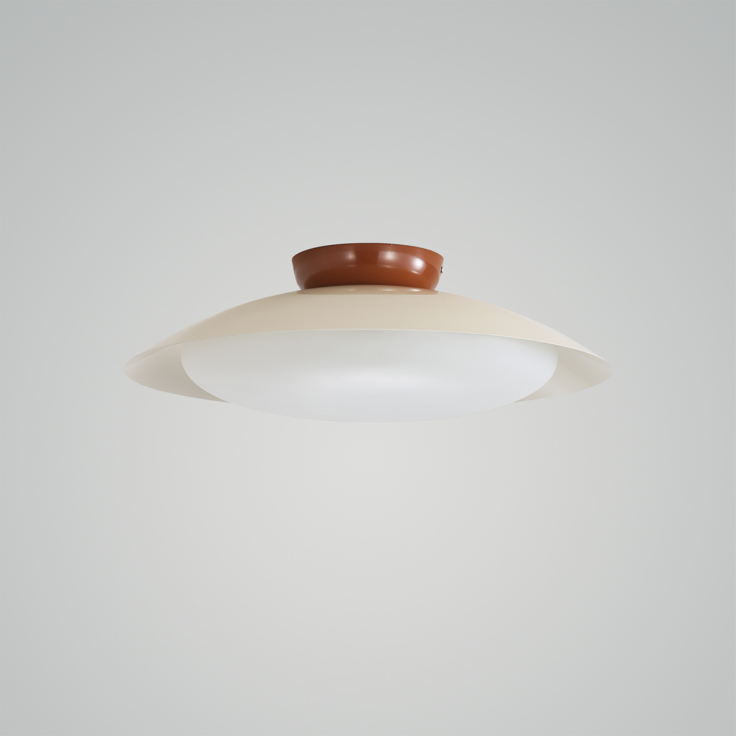 Cream UFO Ceiling Light