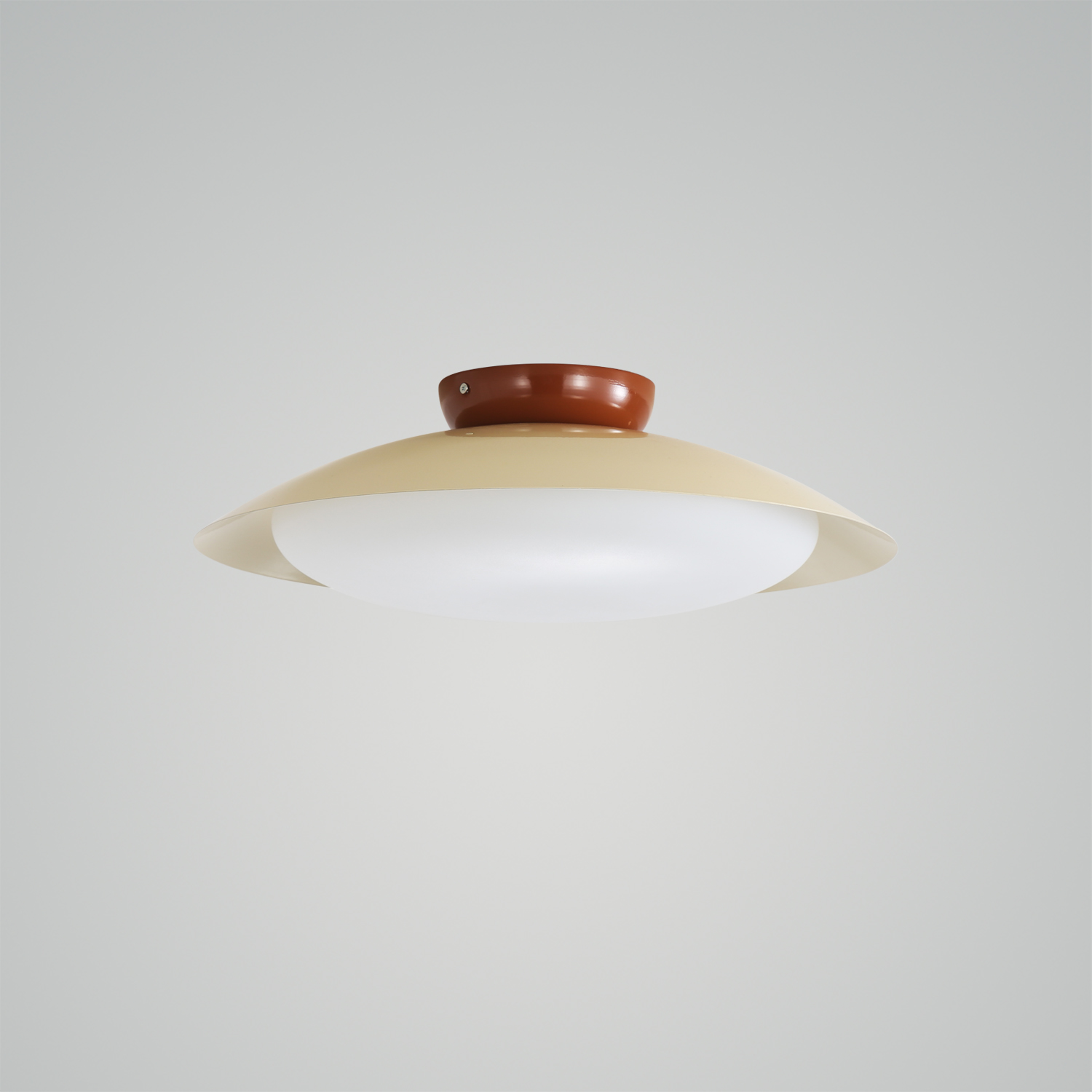 Cream UFO Ceiling Light