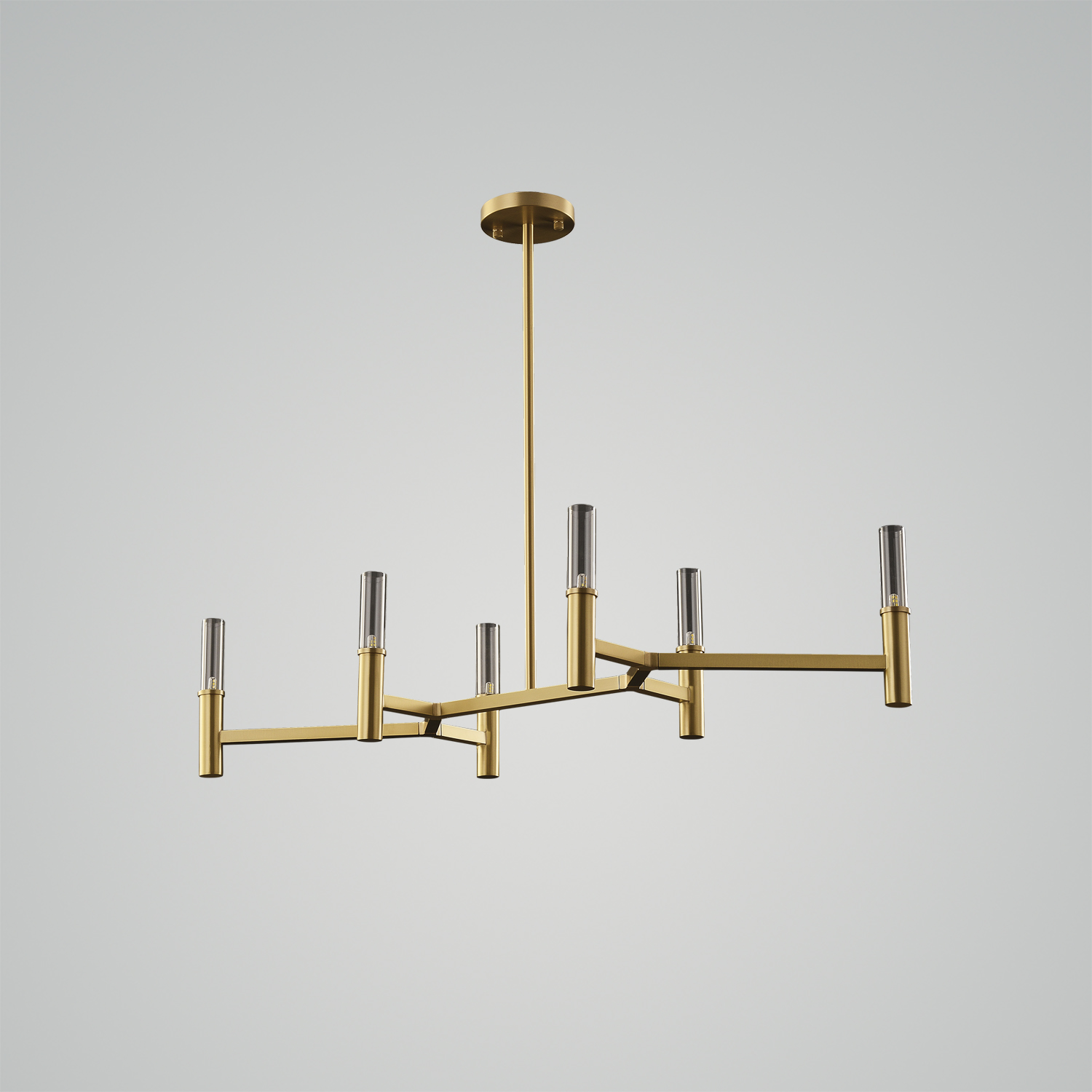 Crown Plana Linea Chandelier