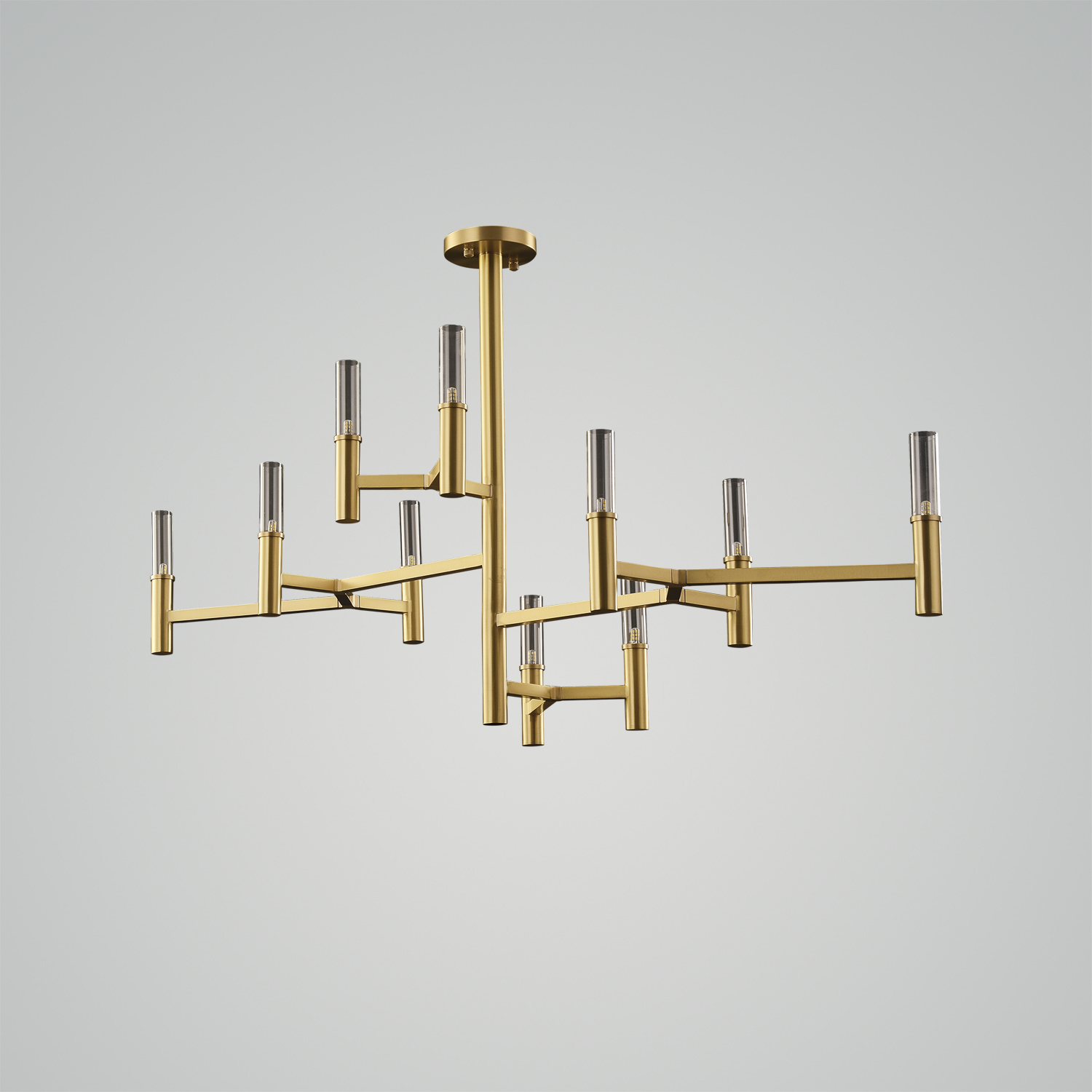 Crown Plana Linea Chandelier