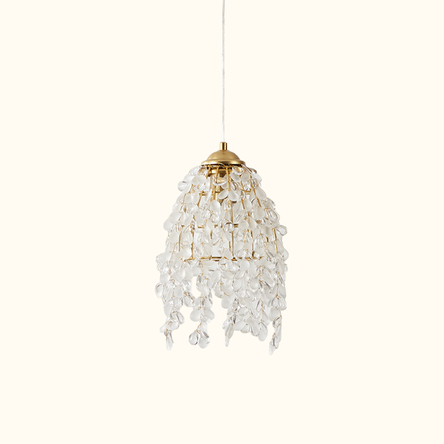 Crystal Curtain Mini Pendant Light