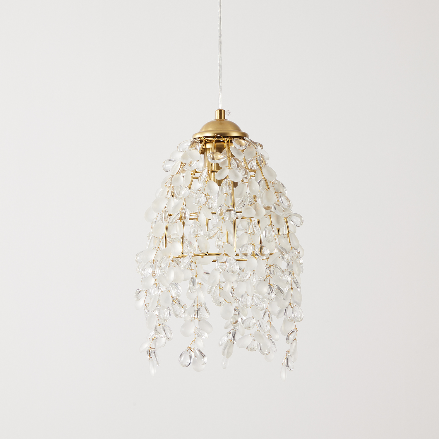 Crystal Curtain Mini Pendant Light