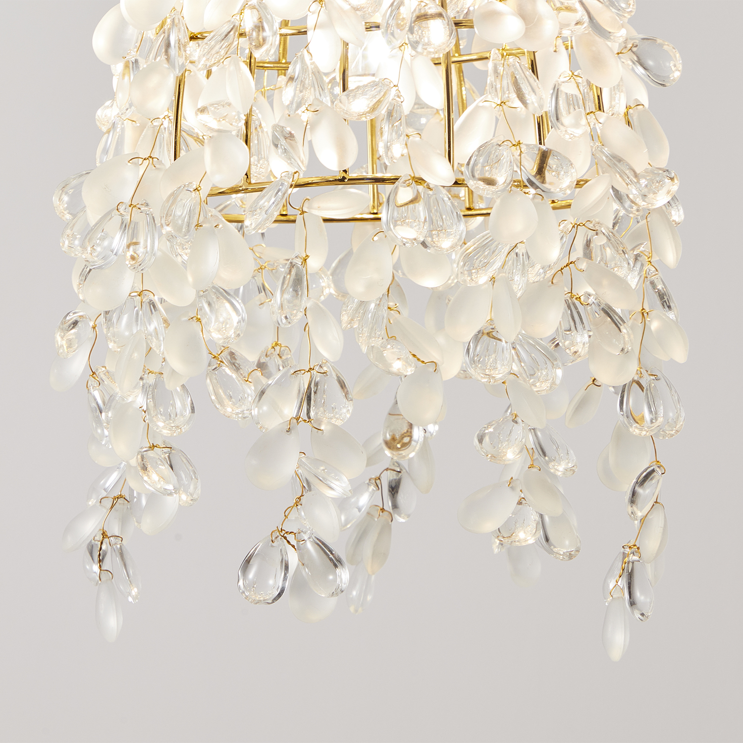 Crystal Curtain Mini Pendant Light