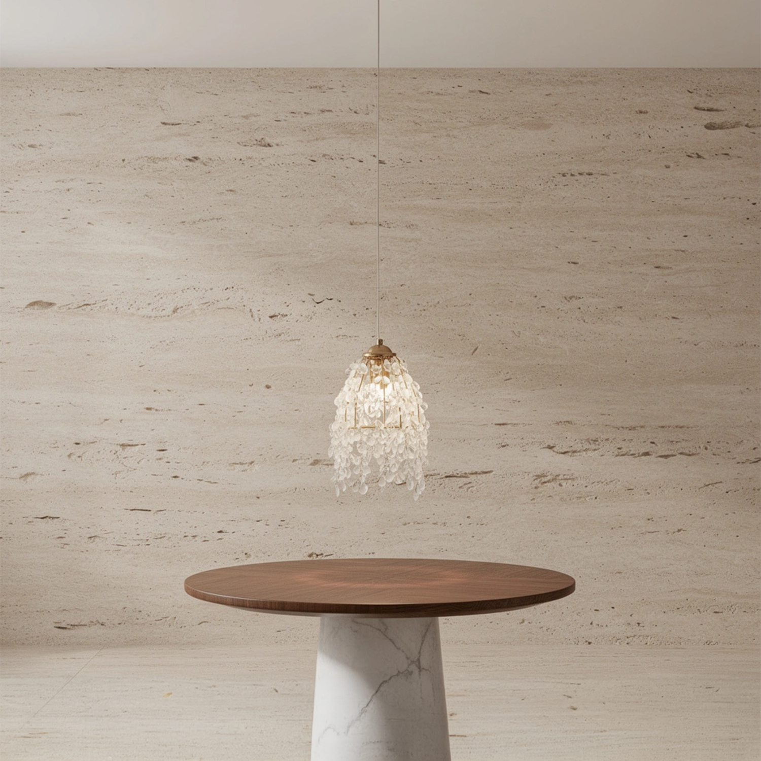 Crystal Curtain Mini Pendant Light