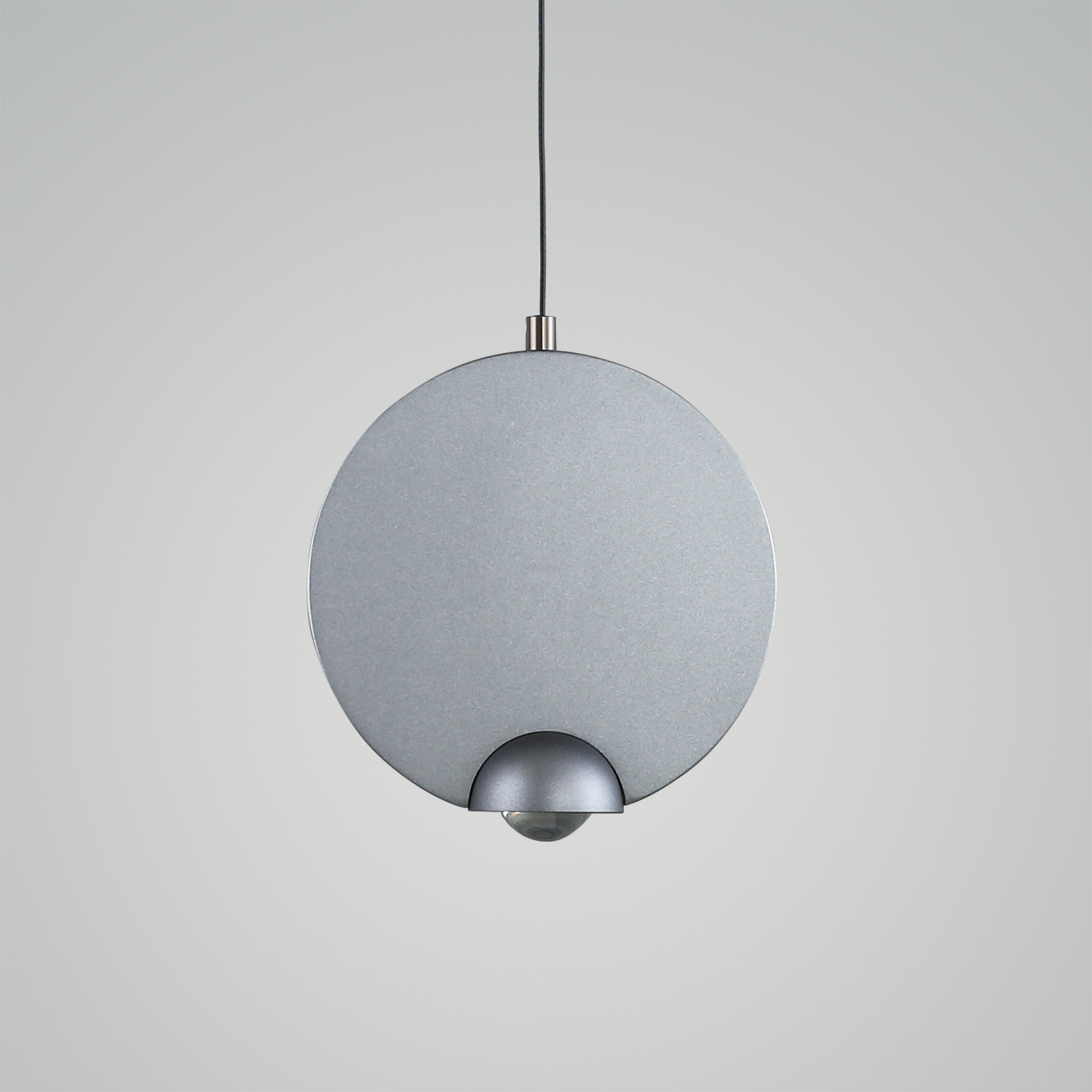 Disc-Shaped Pendant Light