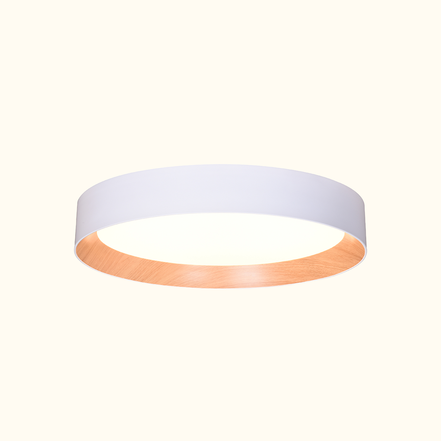 Duo Wood Ceiling Light
