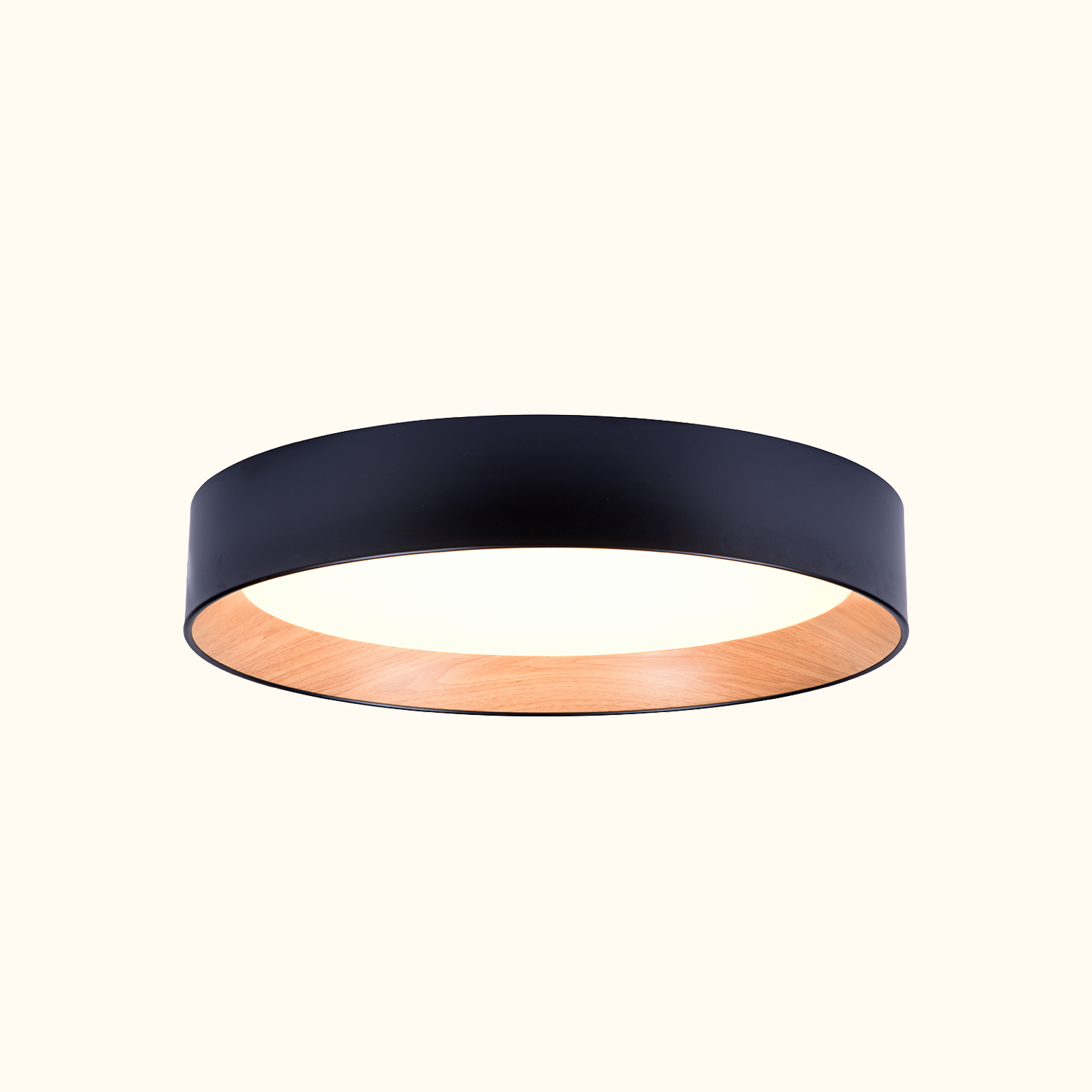 Duo Wood Ceiling Light