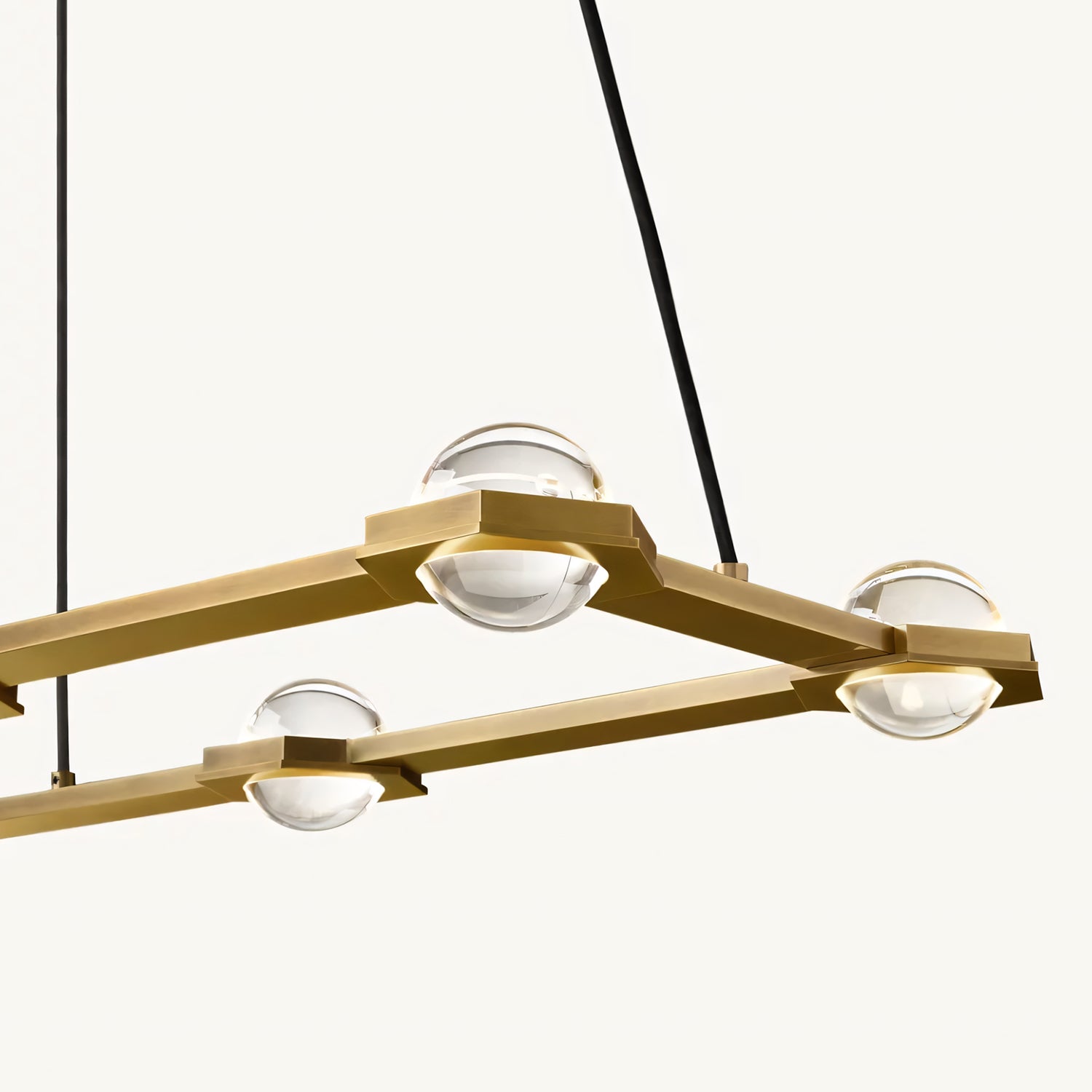 Éclatant Rectangular Chandelier