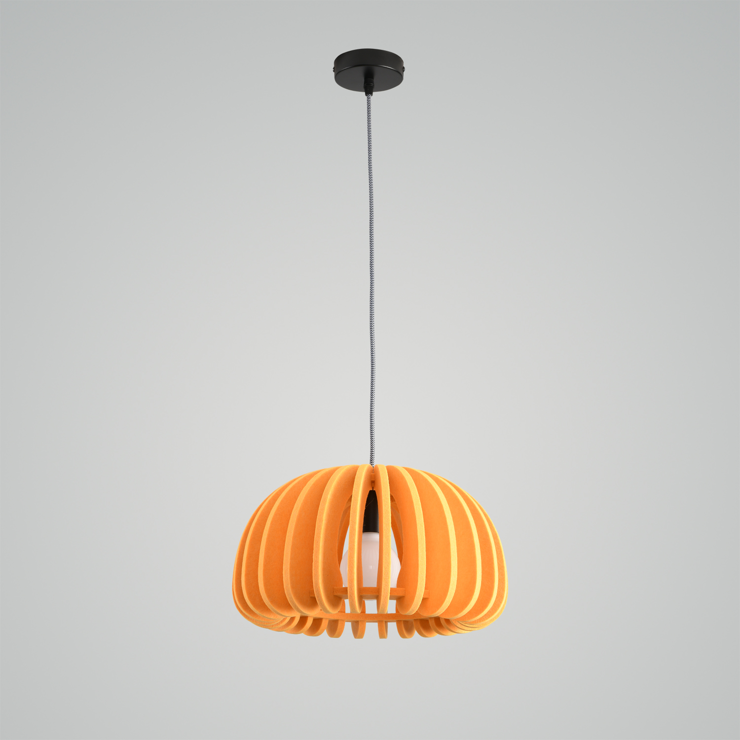Elke Pumpkin Acoustic PET Pendant Light